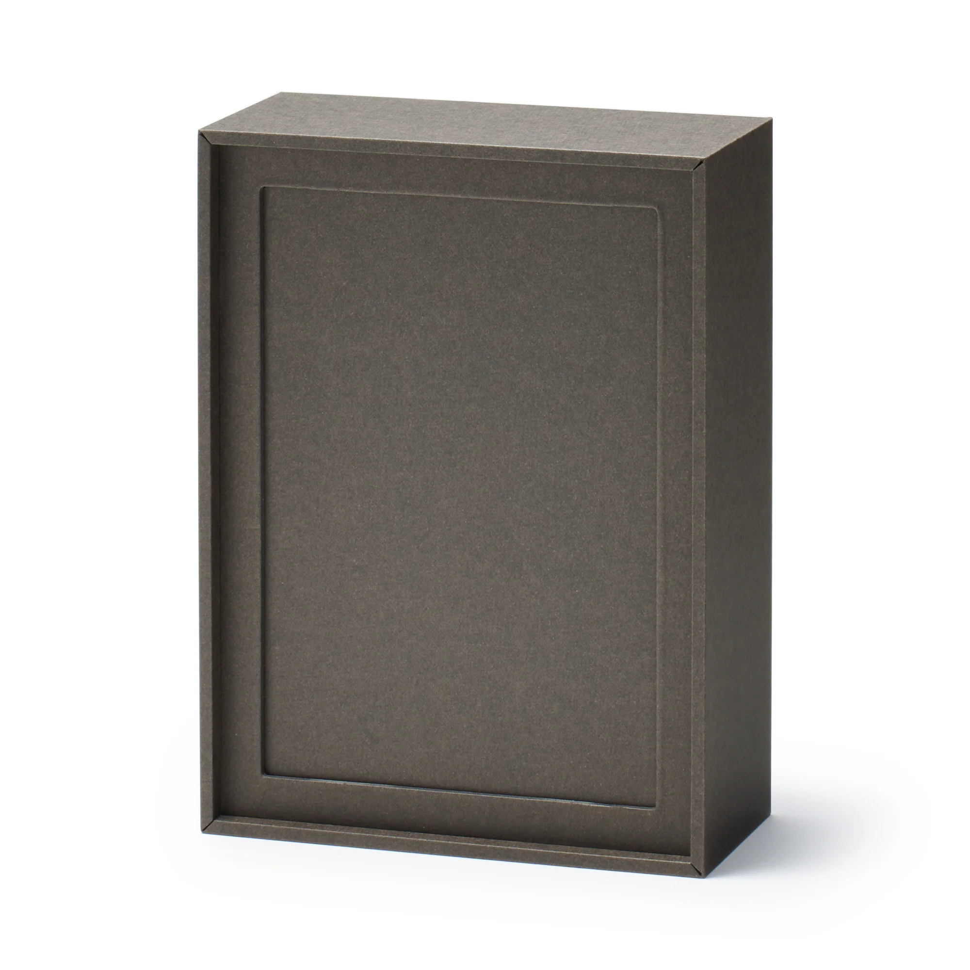2-in-1 Photo Frame & Postcard Case - Dark Gray