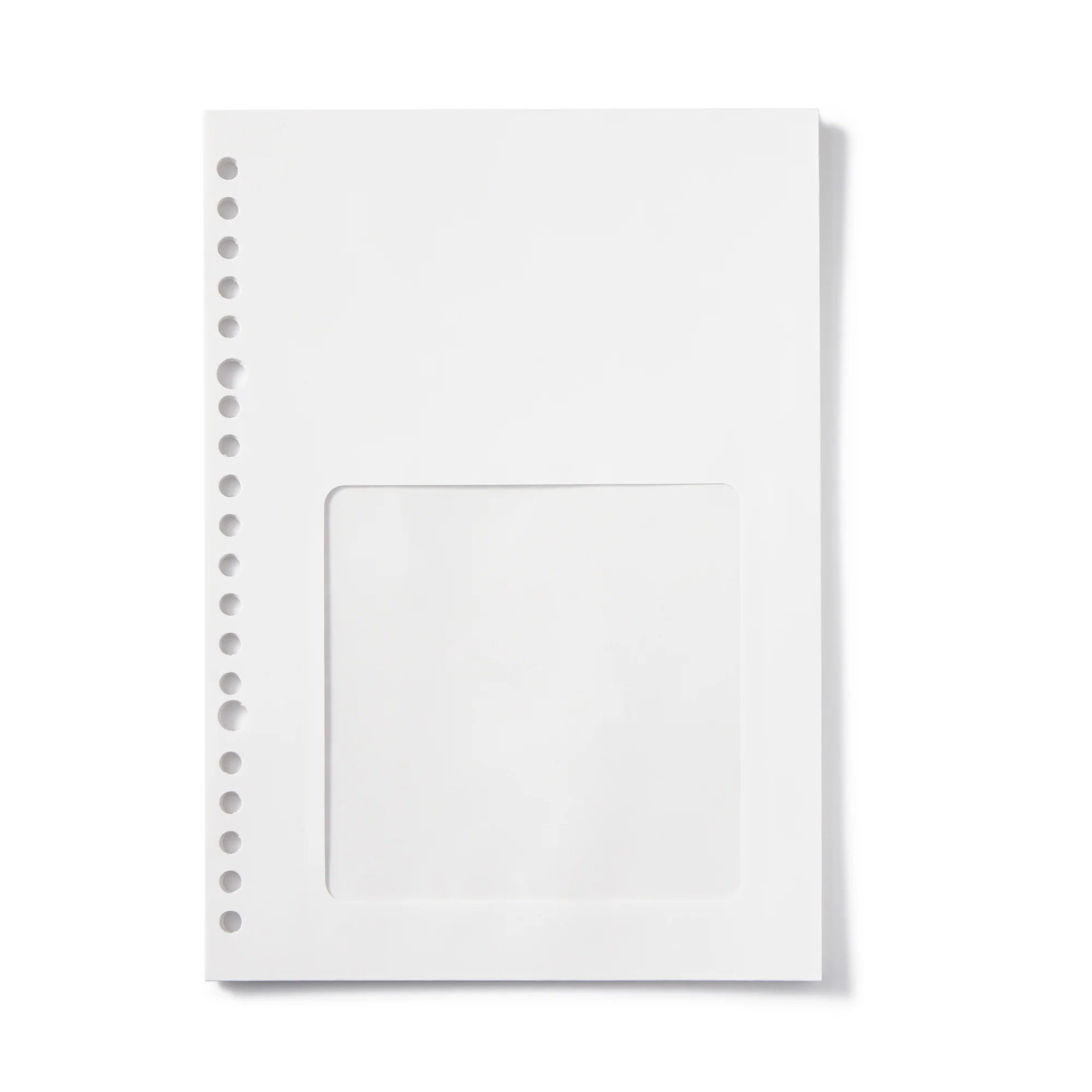 A5 Envelope with Window Loose Leaf Papers Refill