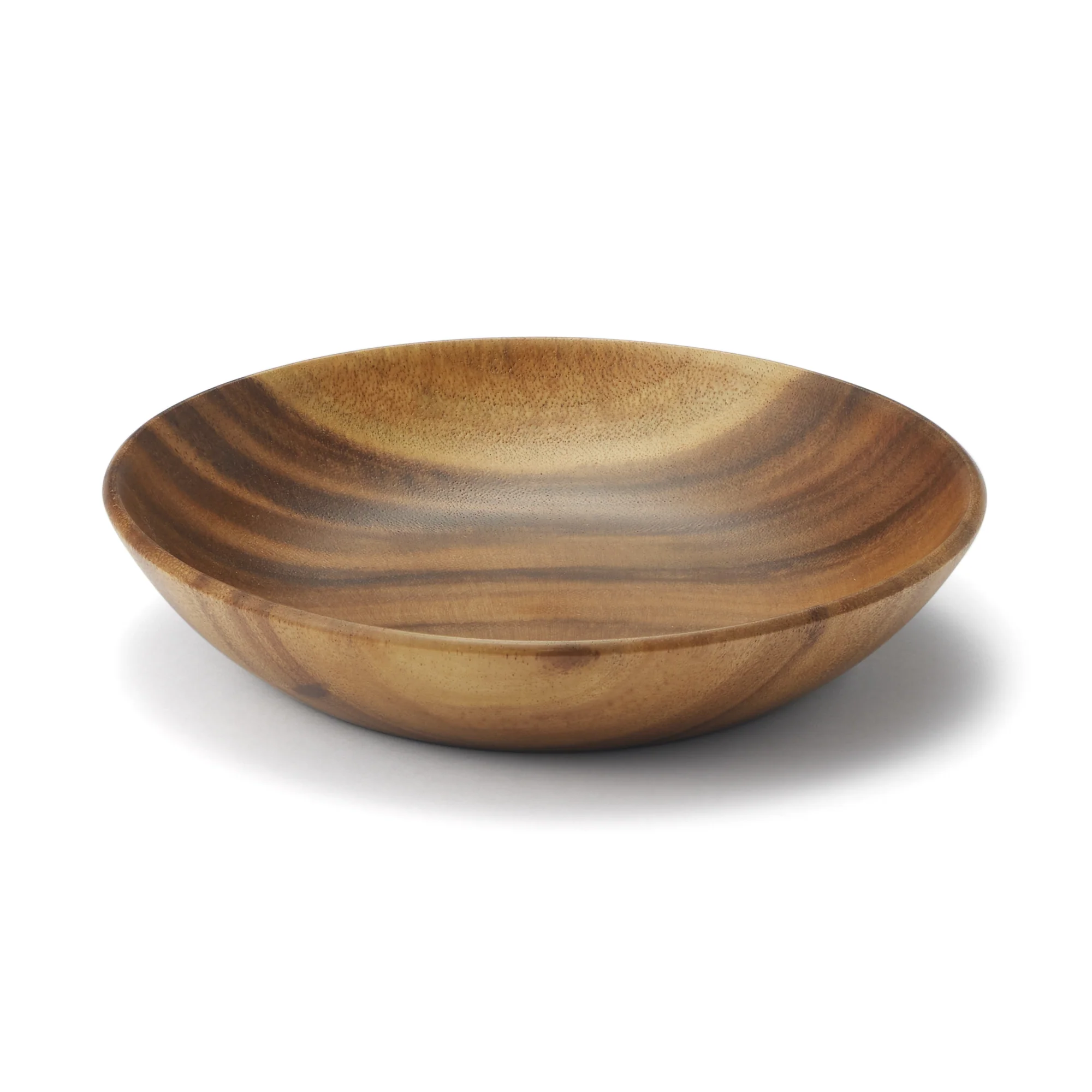 Acacia Deep Plate (Dia. 7.9")