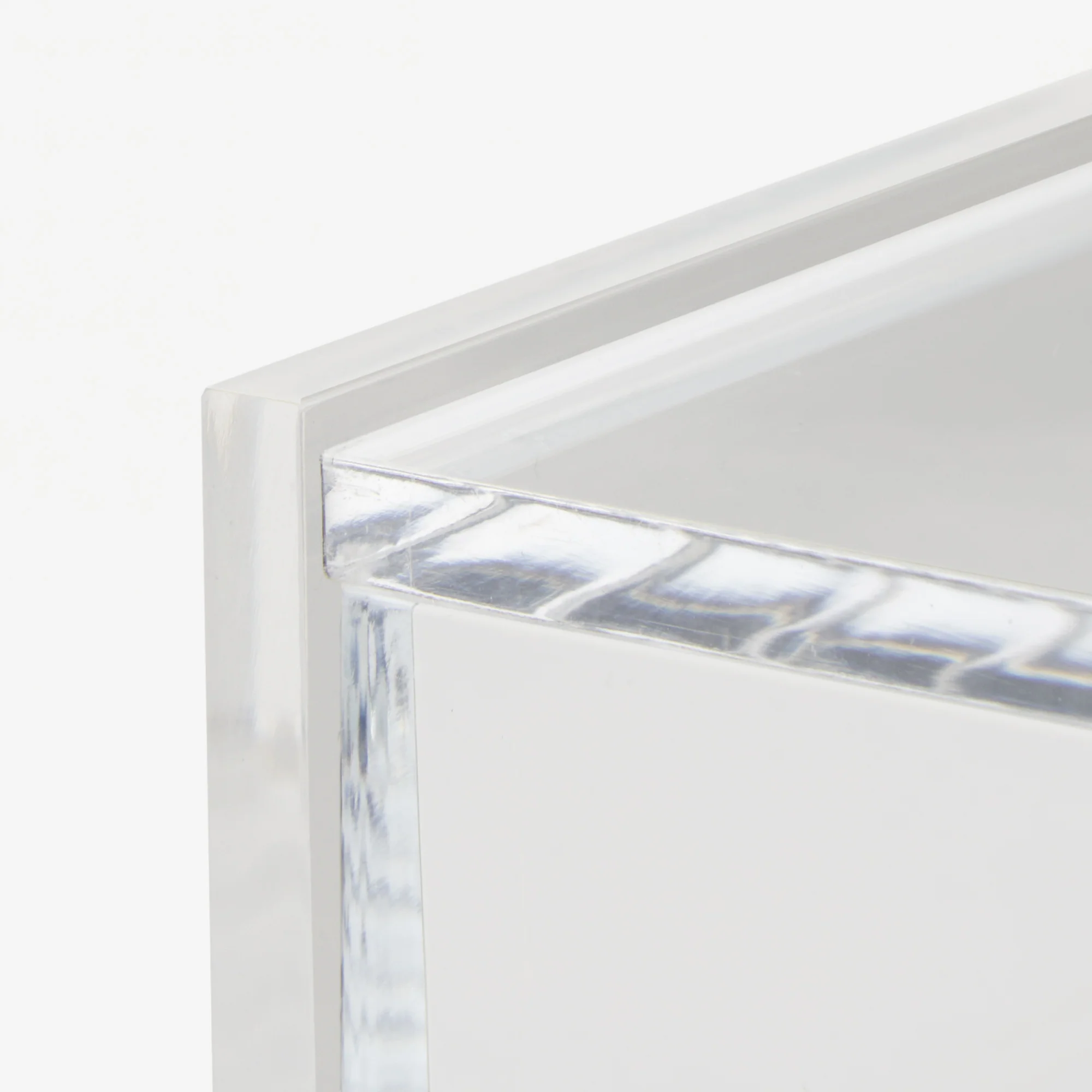 Acrylic Storage 2 Drawers with Lid - Image 8