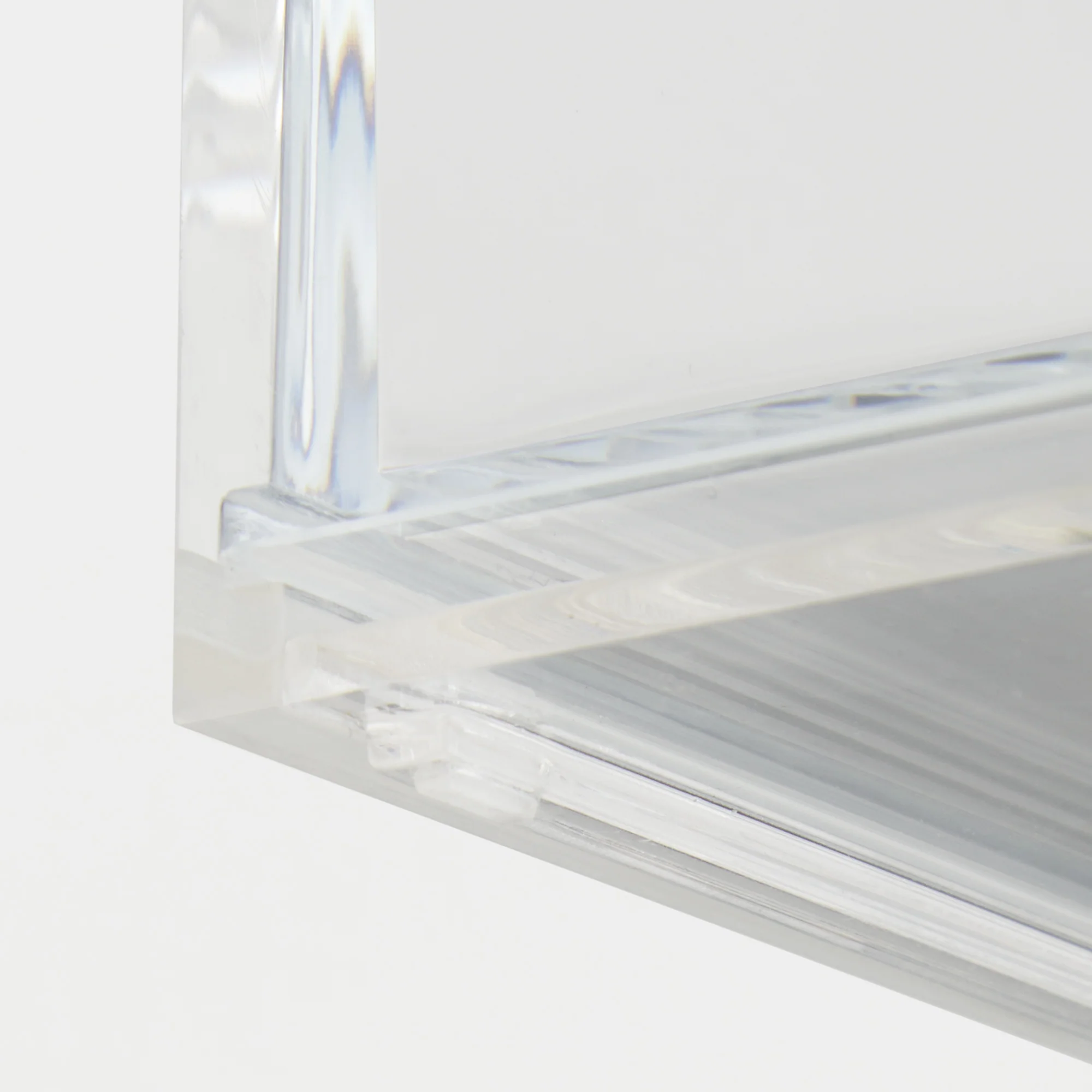 Acrylic Storage 2 Drawers with Lid - Image 9