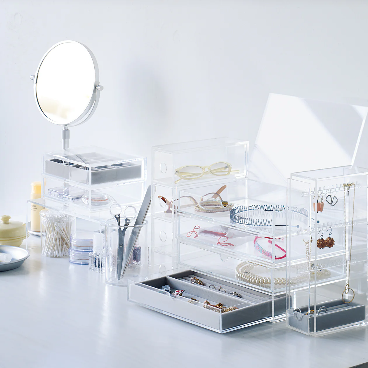 Acrylic Partition Shelf - Image 7