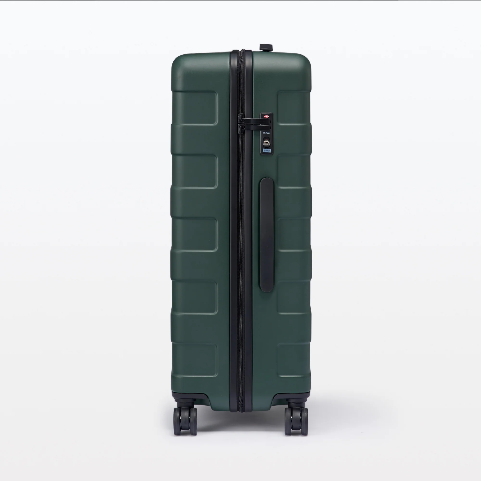 Adjustable Handle Hard Shell Suitcase 75L - Khaki Green | Check-In - Image 2