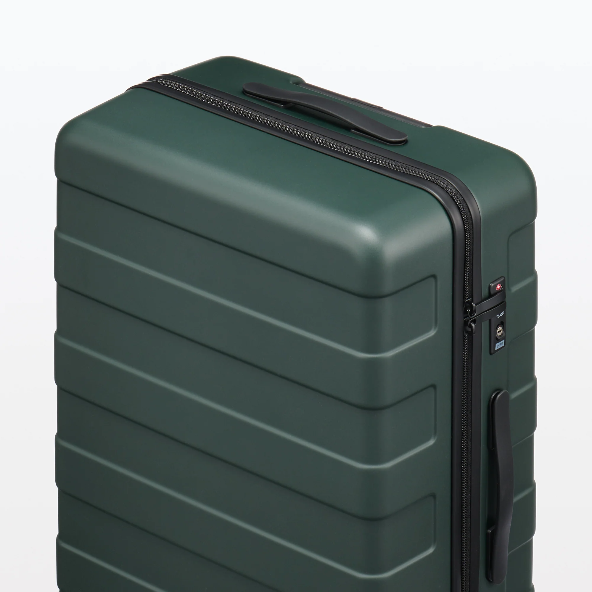 Adjustable Handle Hard Shell Suitcase 75L - Khaki Green | Check-In - Image 5