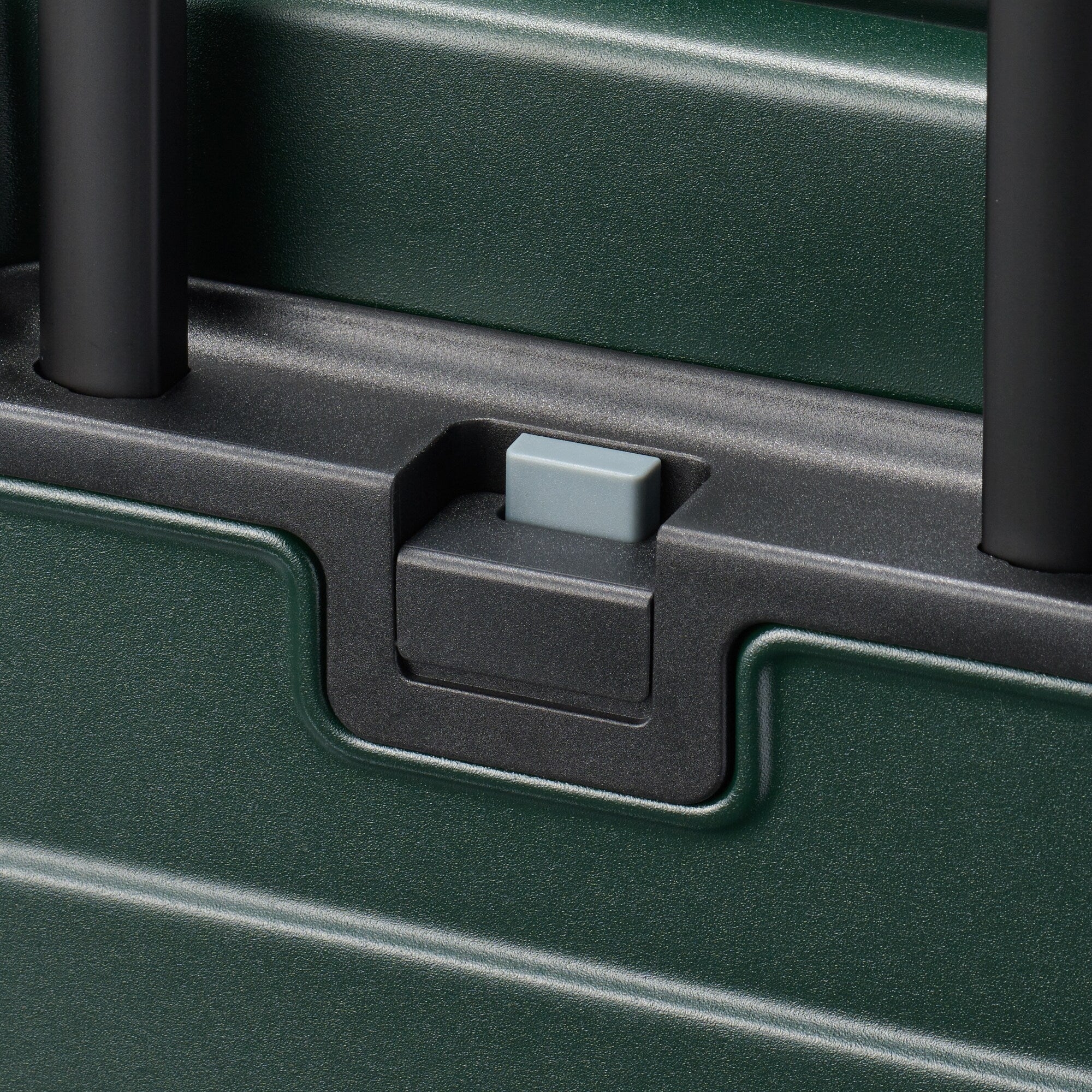 Adjustable Handle Hard Shell Suitcase 36L - Khaki Green | Carry-On - Image 13
