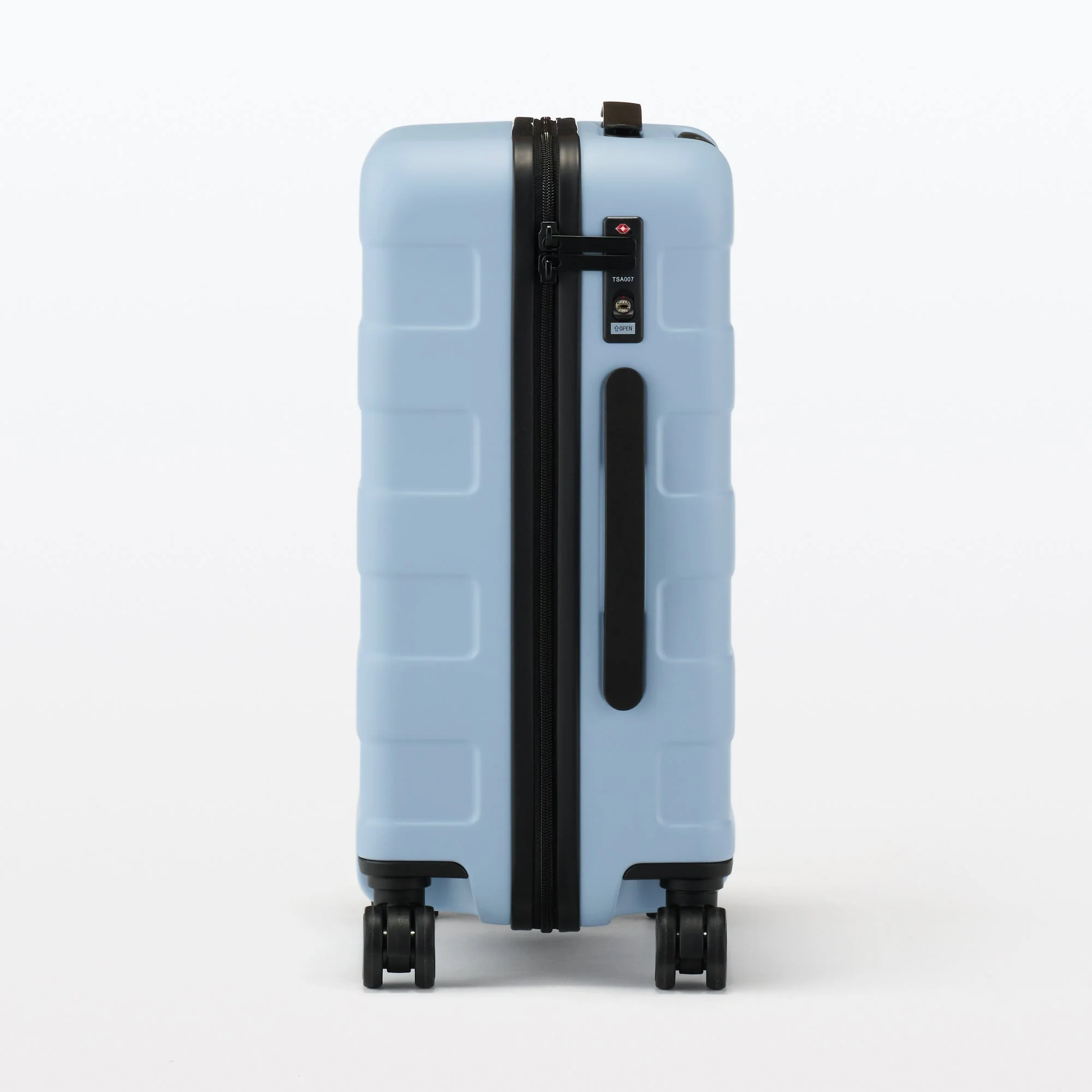 Adjustable Handle Hard Shell Suitcase 36L - Light Blue | Carry-On - Image 3