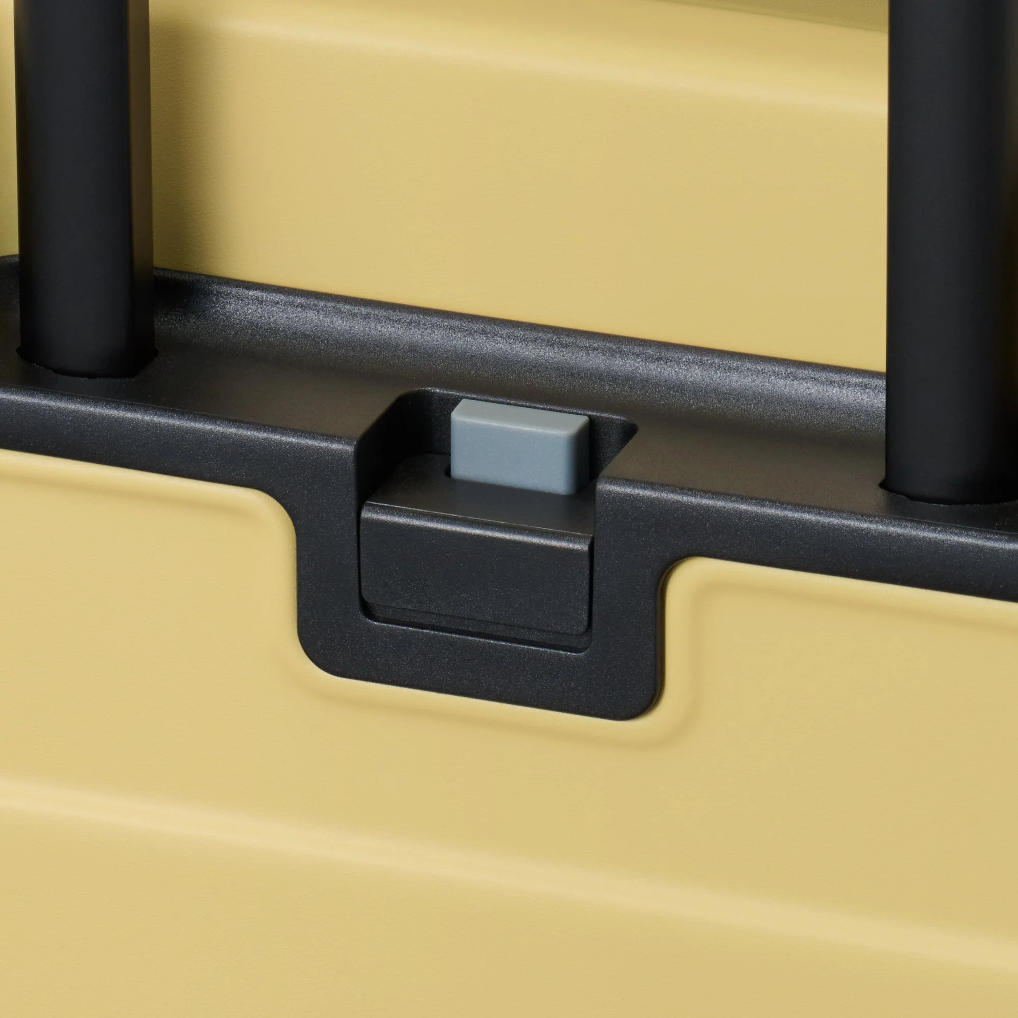 Adjustable Handle Hard Shell Suitcase 36L - Light Yellow | Carry-On - Image 15