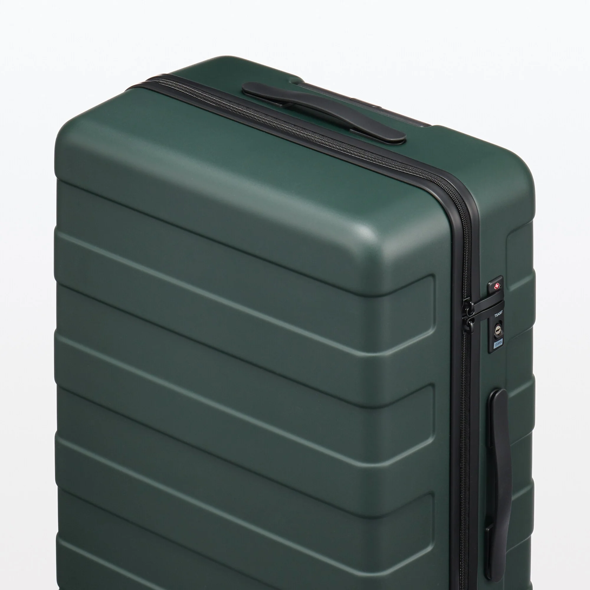 Adjustable Handle Hard Shell Suitcase 75L - Khaki Green | Check-In - Image 5