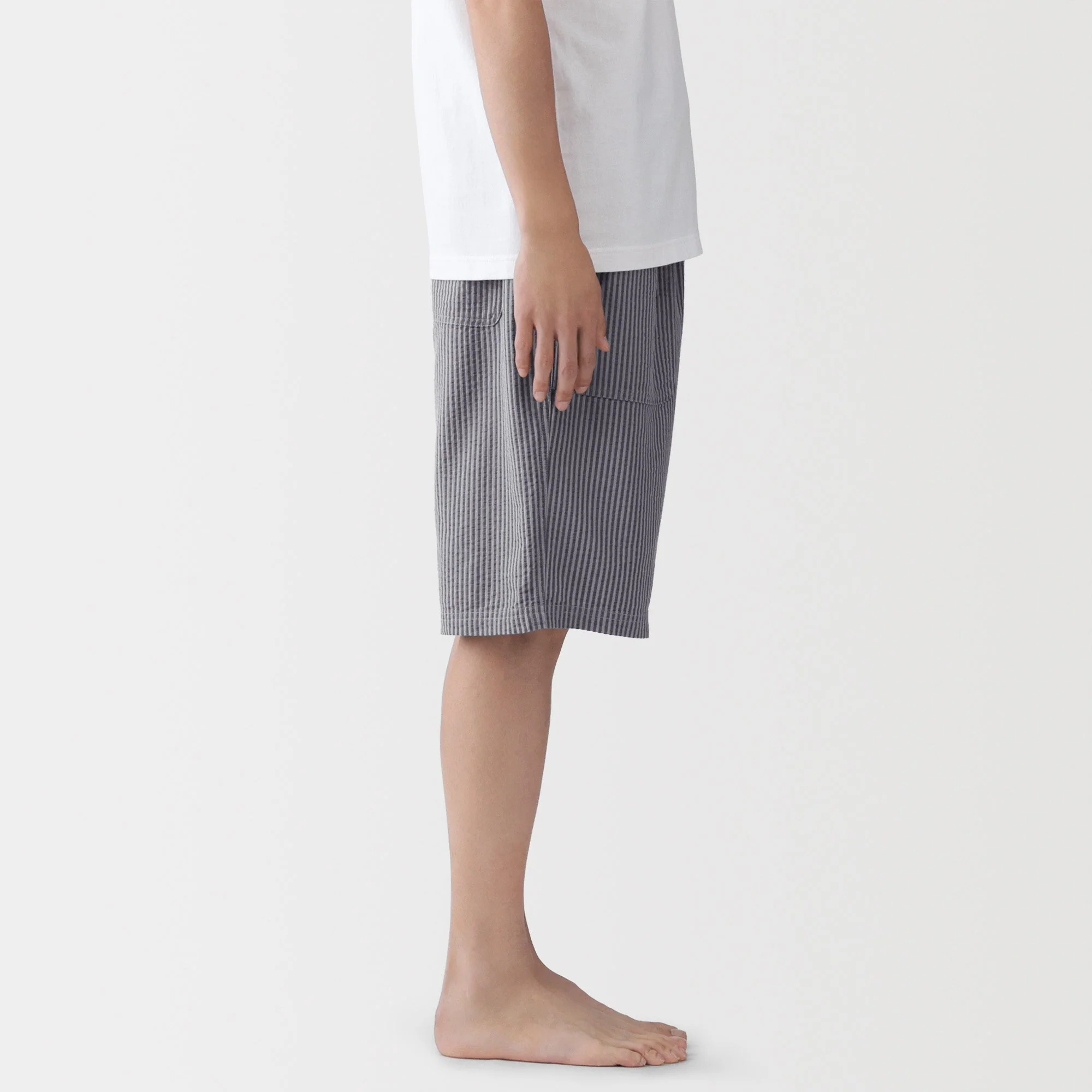 Airy Seersucker Shorts - Image 13