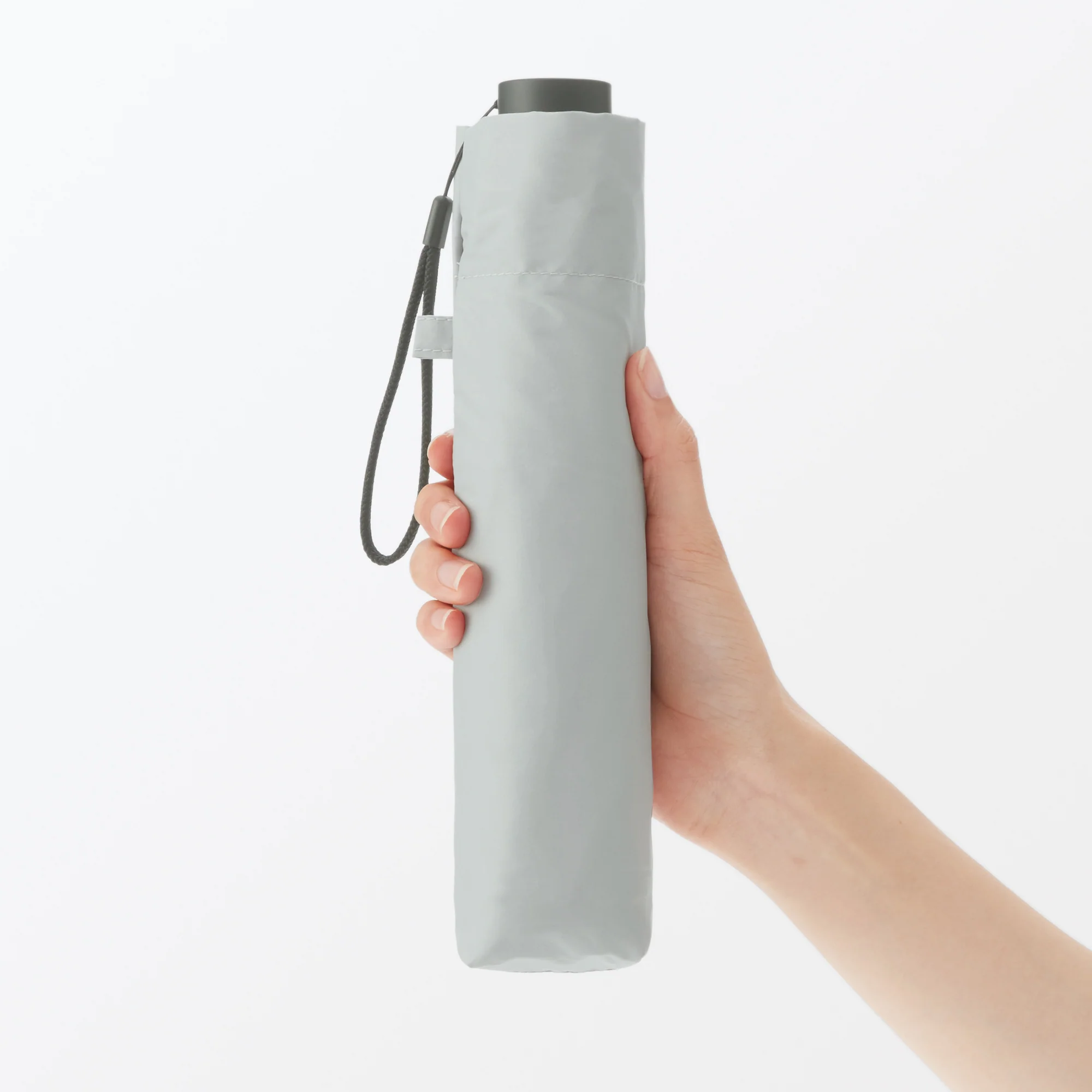All-Weather Foldable Umbrella Light Gray - Image 10