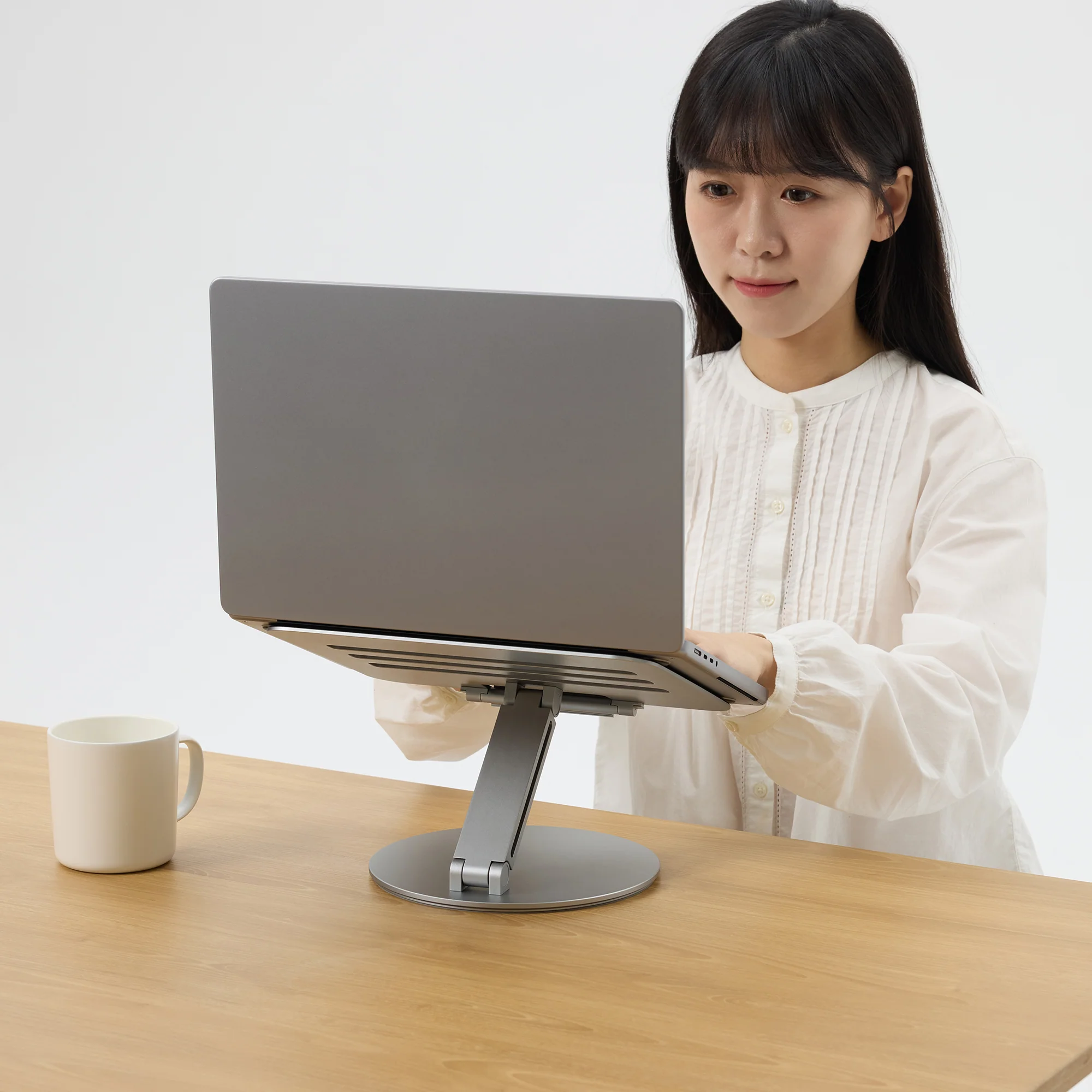 Aluminum Laptop Stand - Image 2