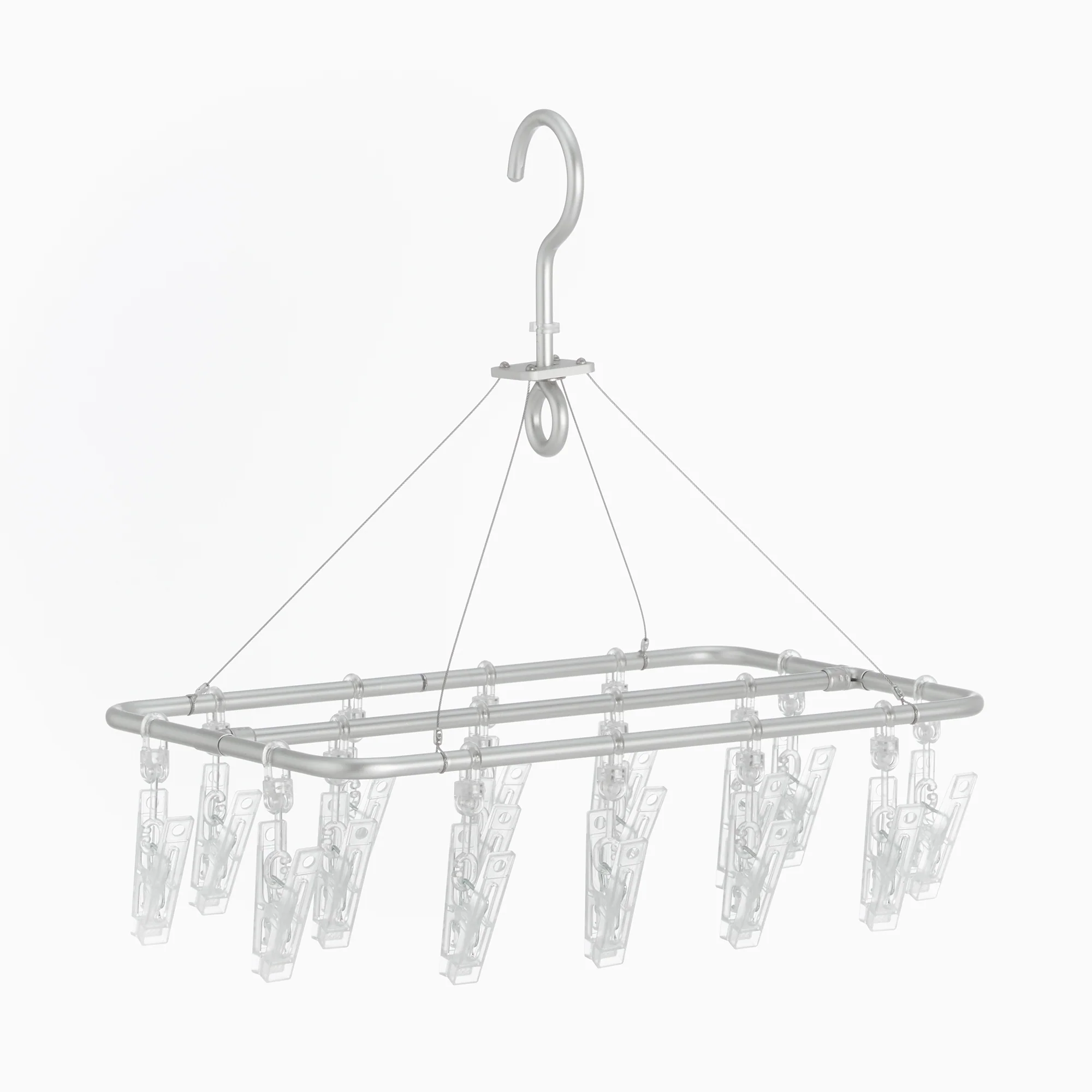 Aluminum Square Hanger with Pegs - Image 3