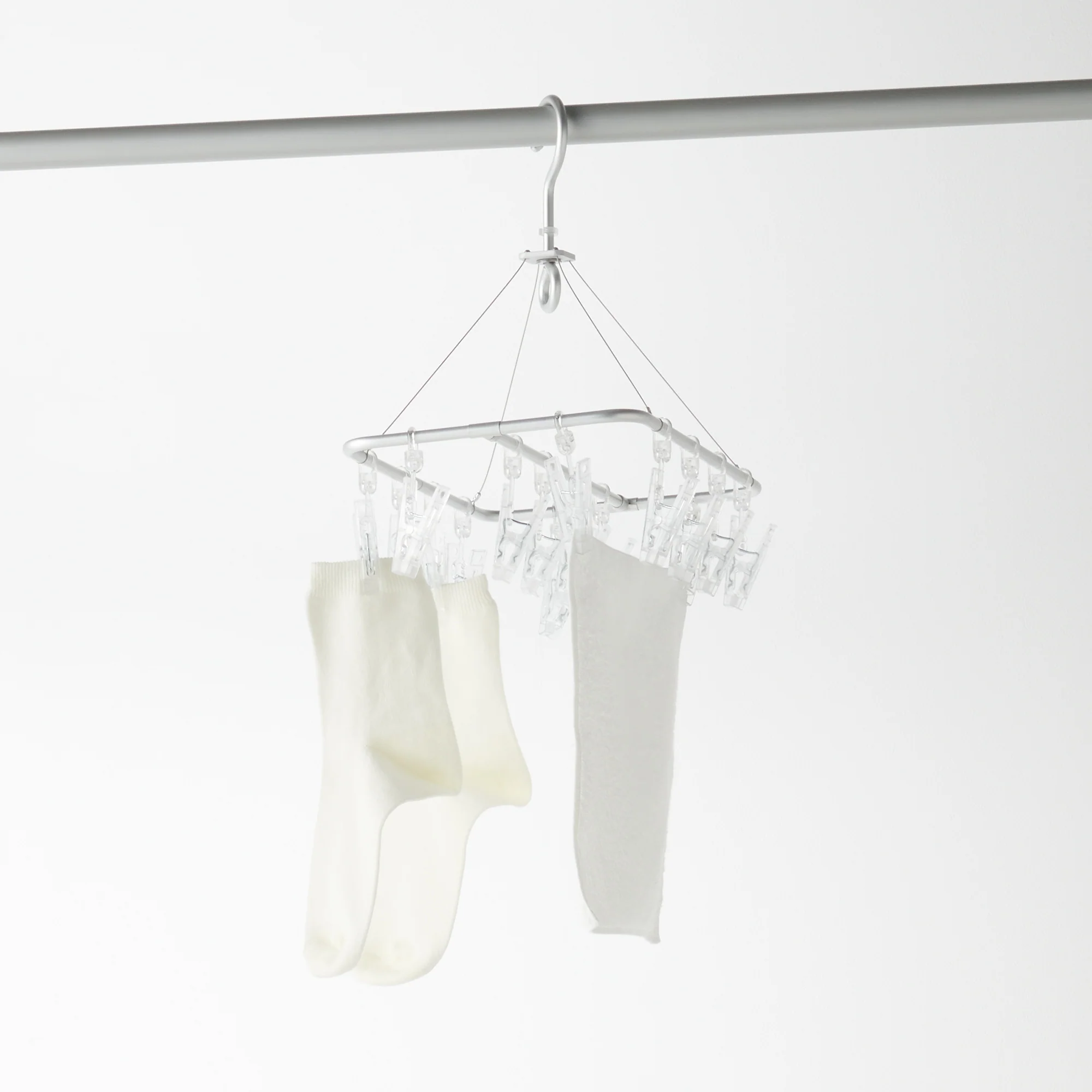Aluminum Square Hanger with Pegs - Image 6