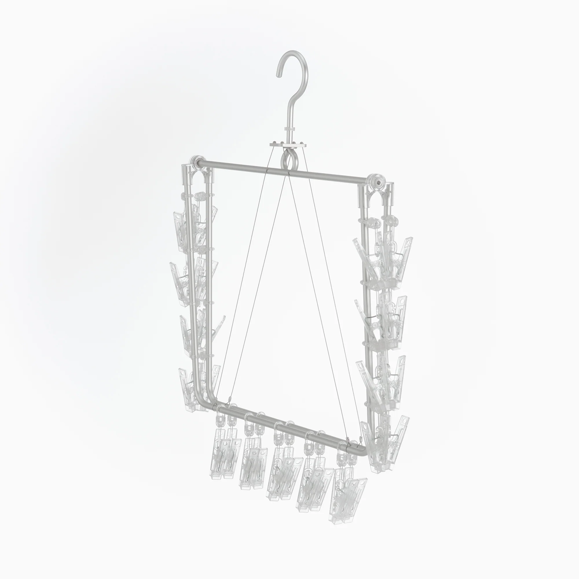 Aluminum Square Hanger with Pegs - Image 9