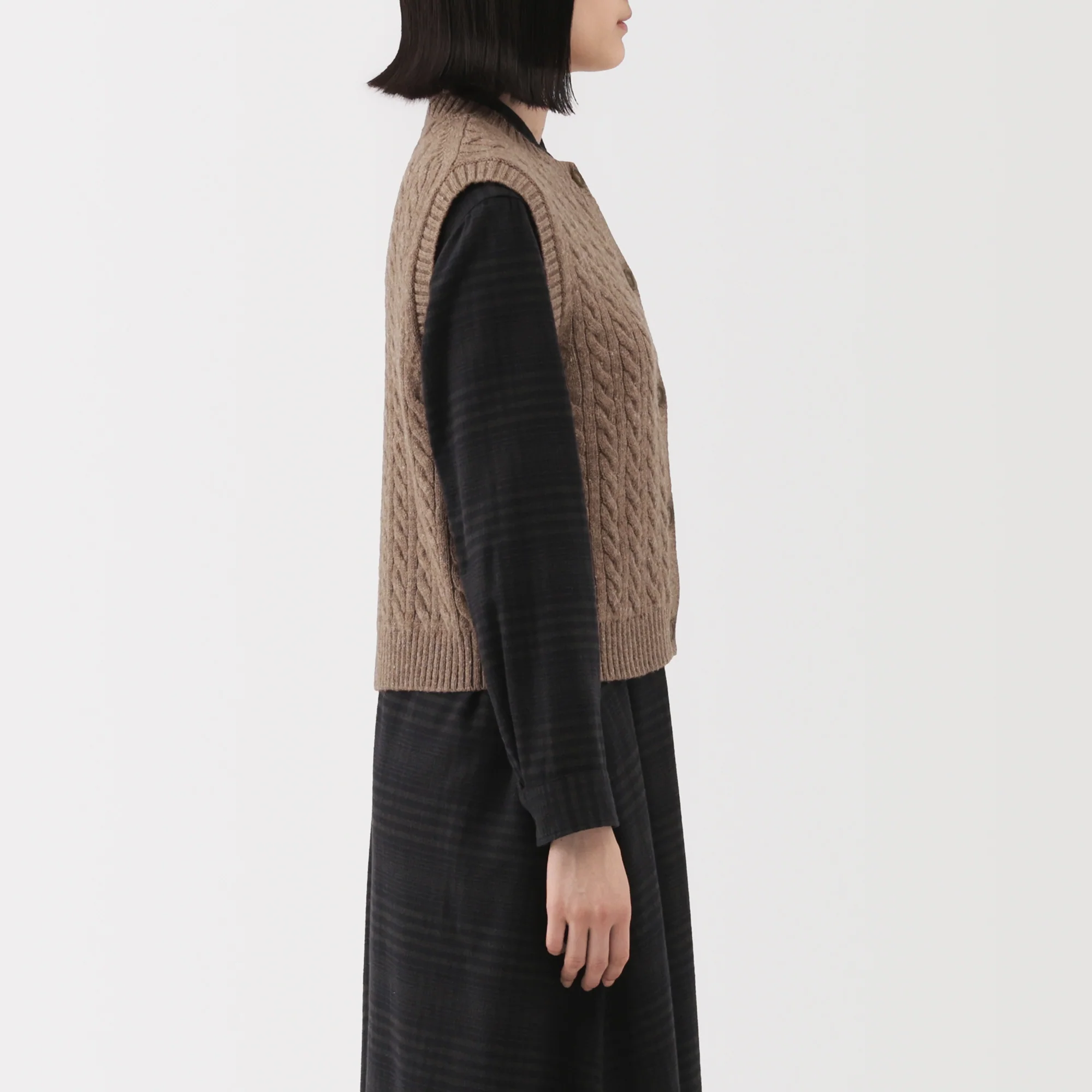 Andes Wool Blend Vest - Image 5