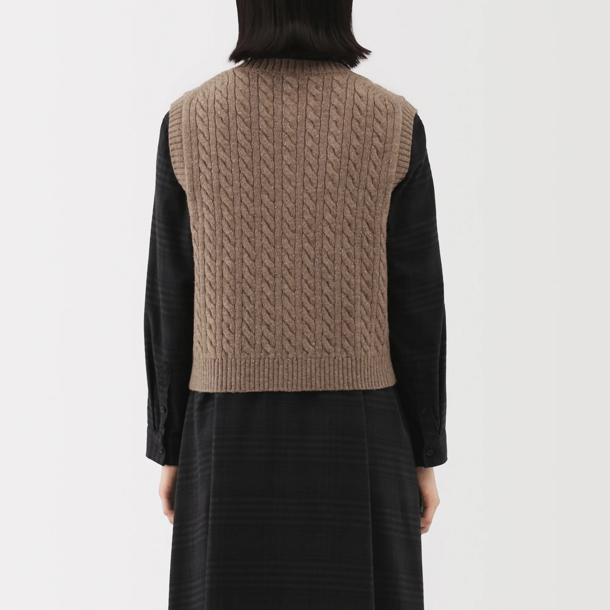 Andes Wool Blend Vest - Image 6
