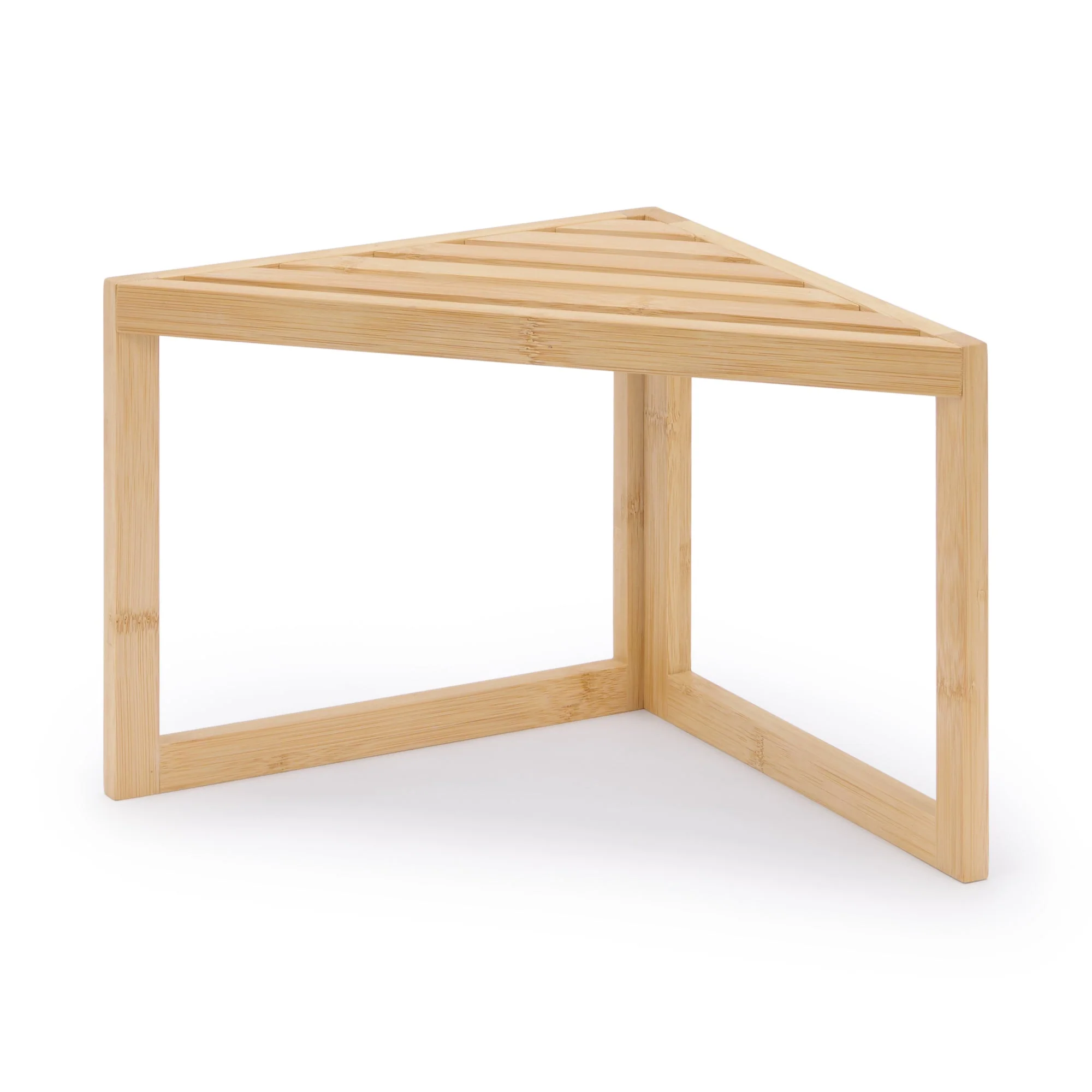 Bamboo Corner Rack 1 Tier
