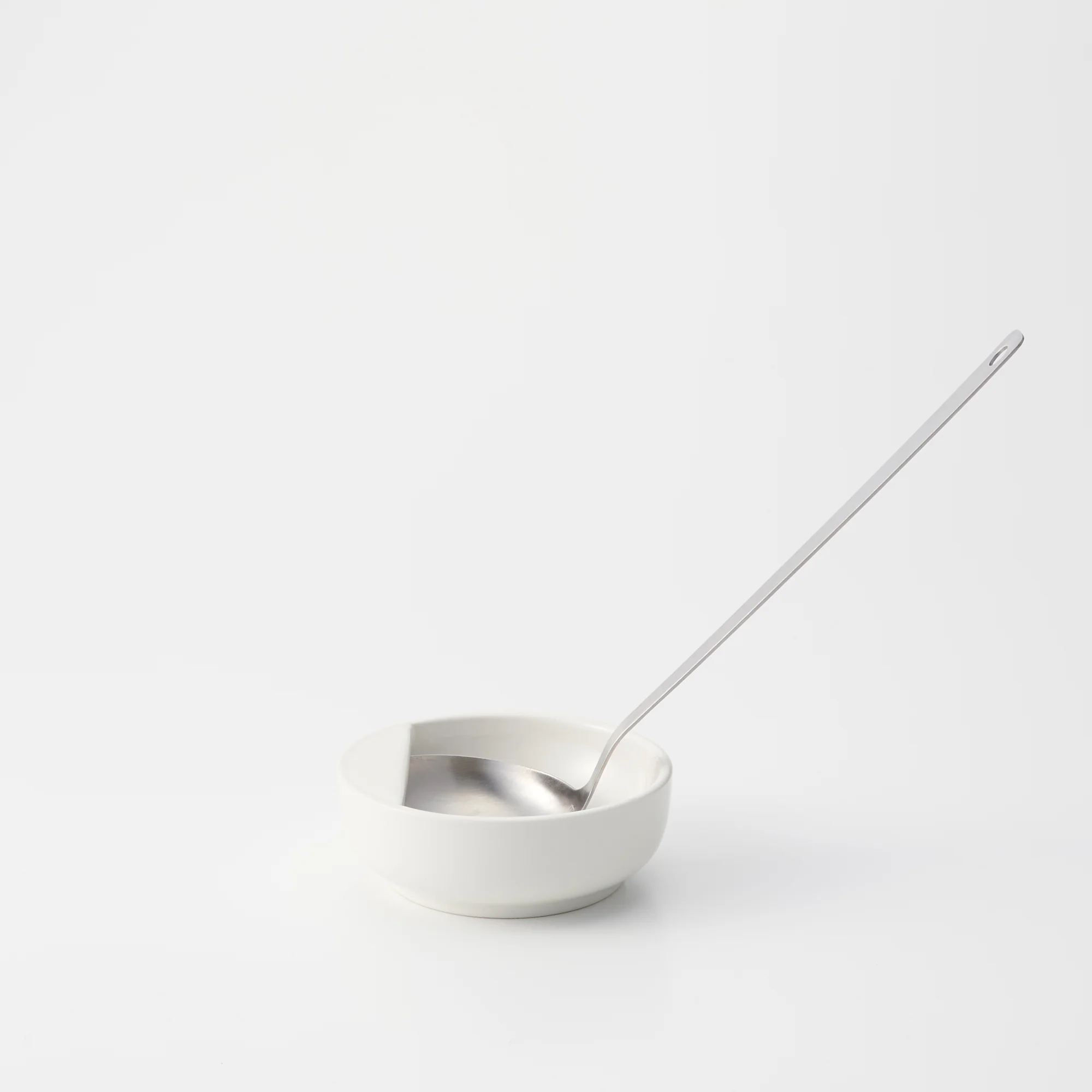 Beige Porcelain Ladle Rest - Image 3