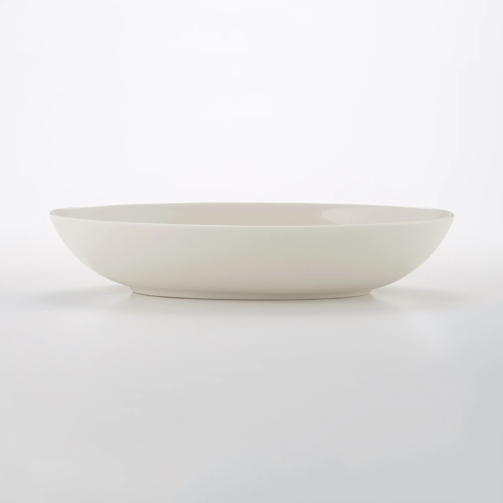 Beige Porcelain Oval Dish - Image 7