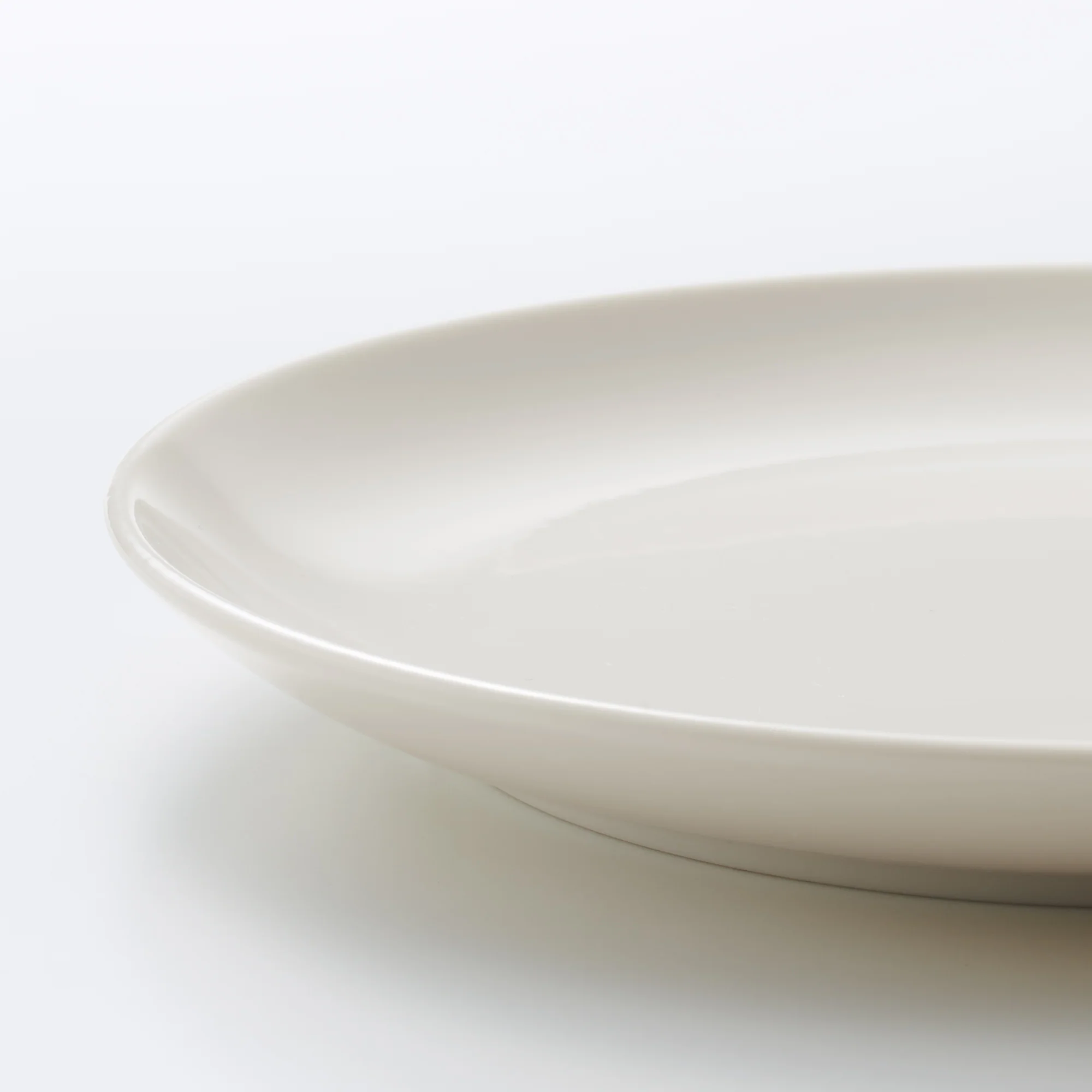 Beige Porcelain Plate - Image 19