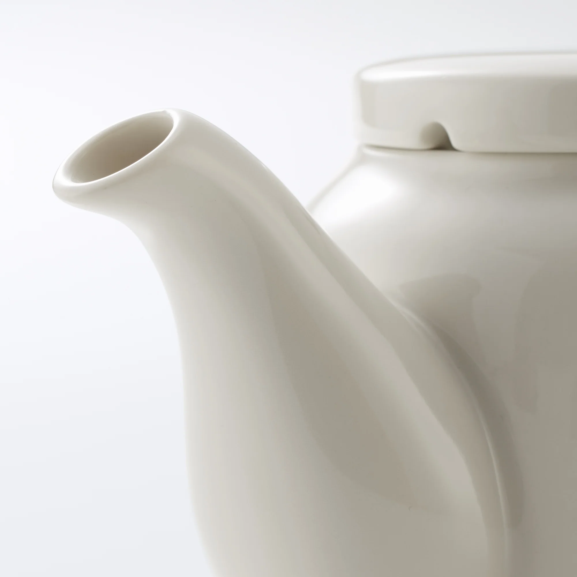 Beige Porcelain Pot - Image 8