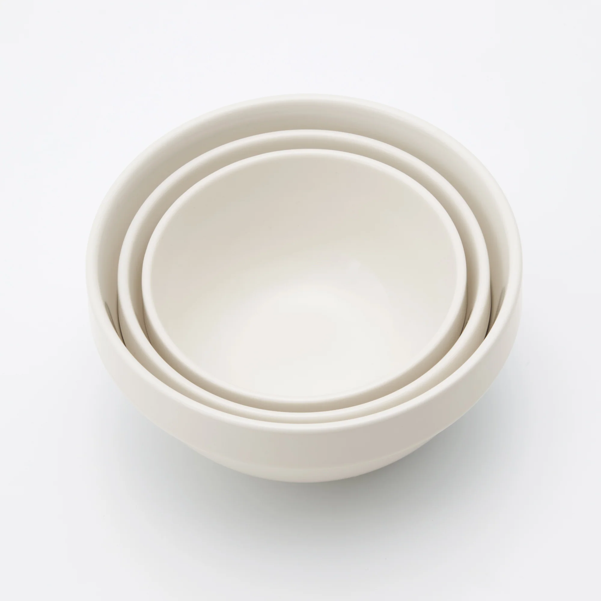 Beige Porcelain Stacking Dip Bowl - Image 13