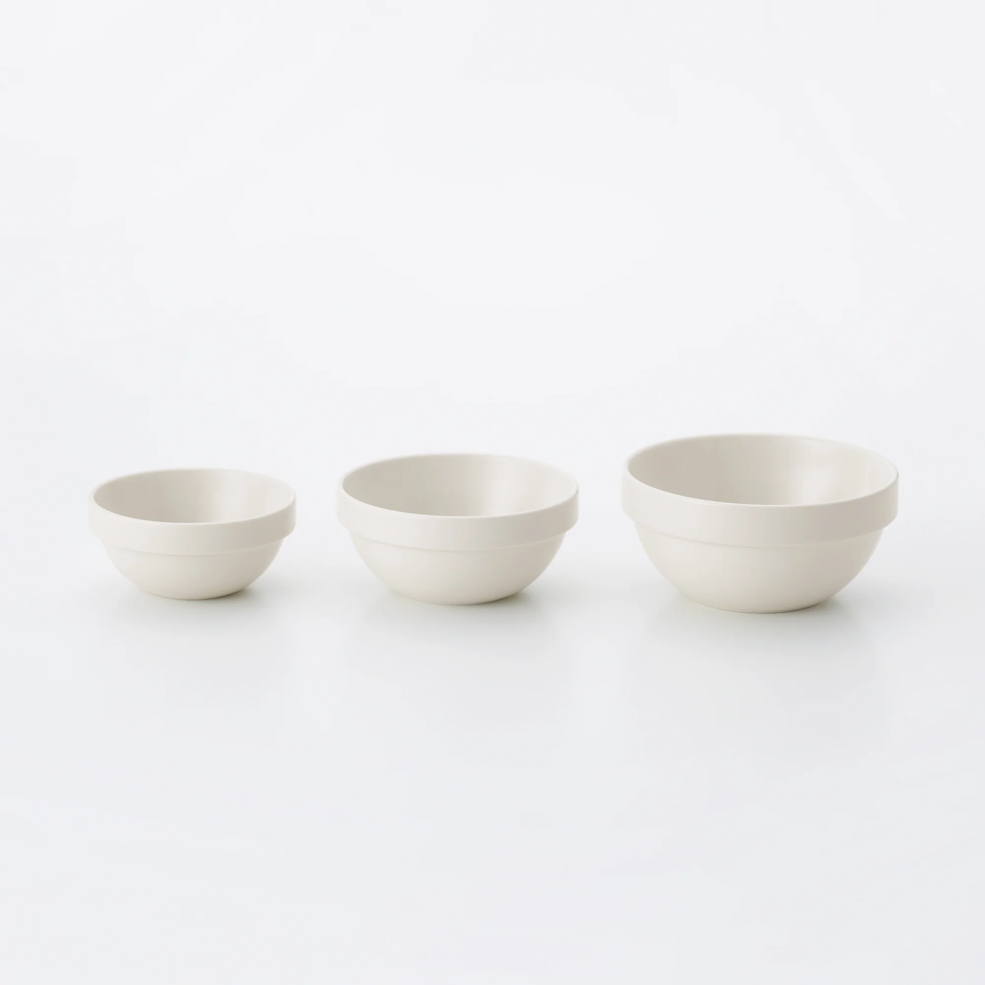 Beige Porcelain Stacking Dip Bowl - Image 14