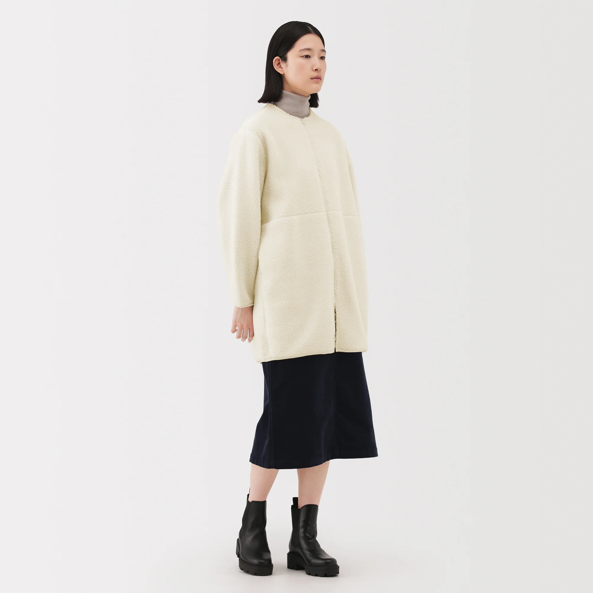 Boa Fleece Coat - Image 4