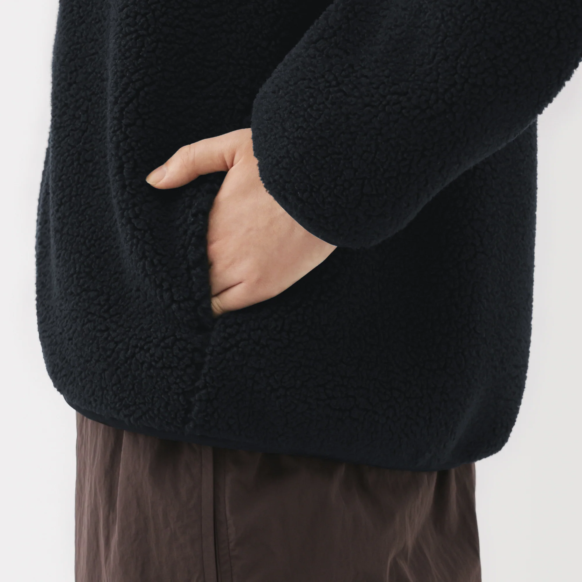 Boa Fleece Collar Jacket - Image 8