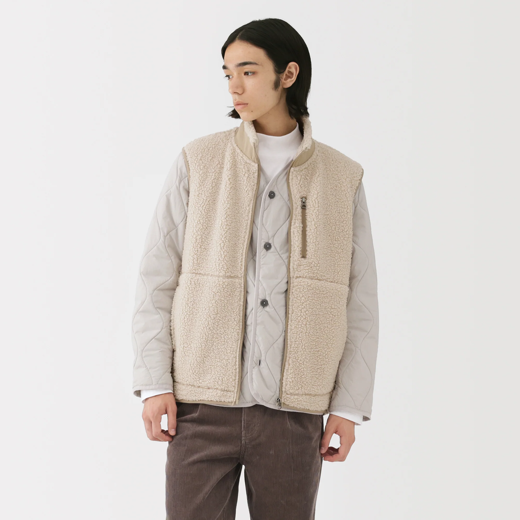 Boa Fleece Vest - Image 4