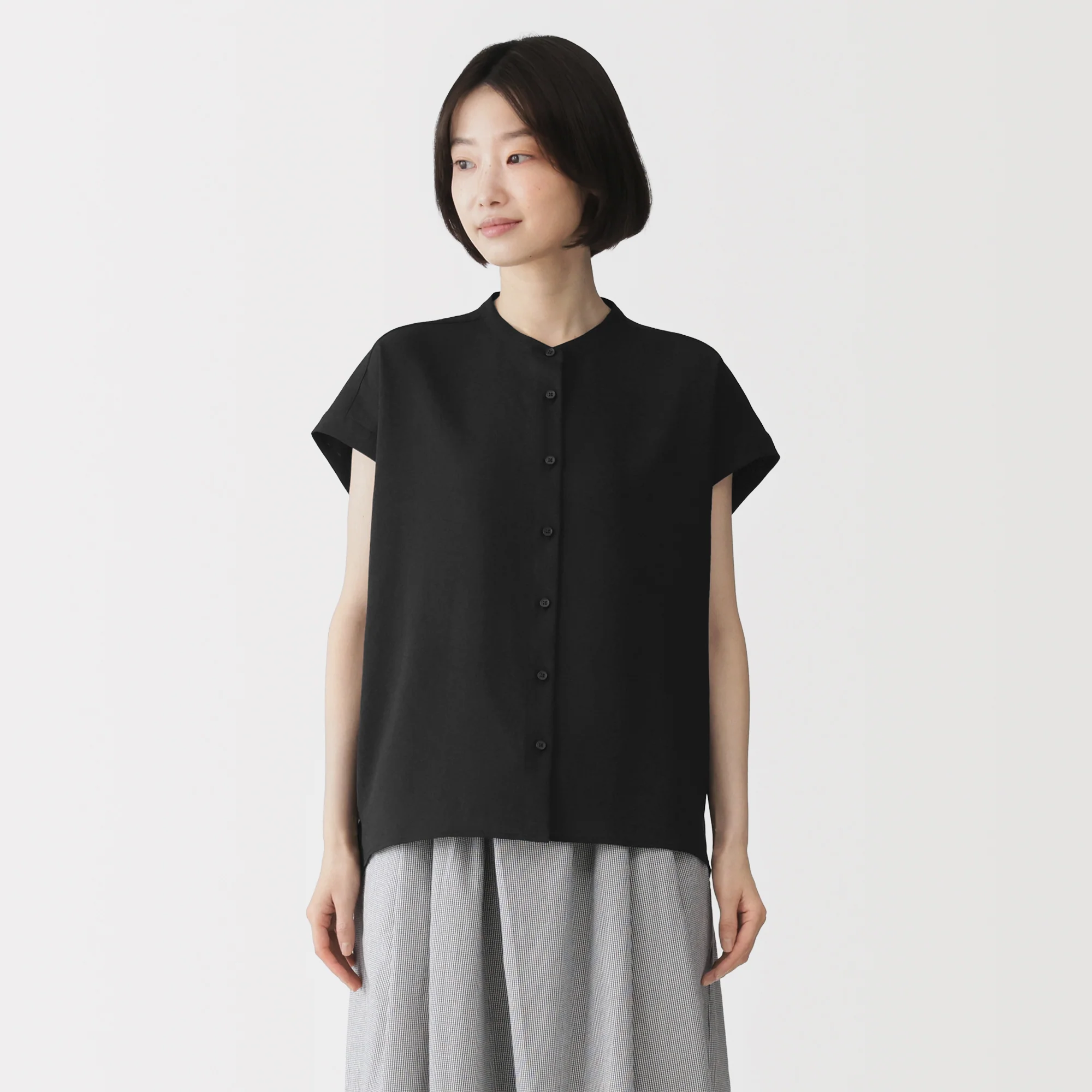 Breathable French Sleeve Blouse