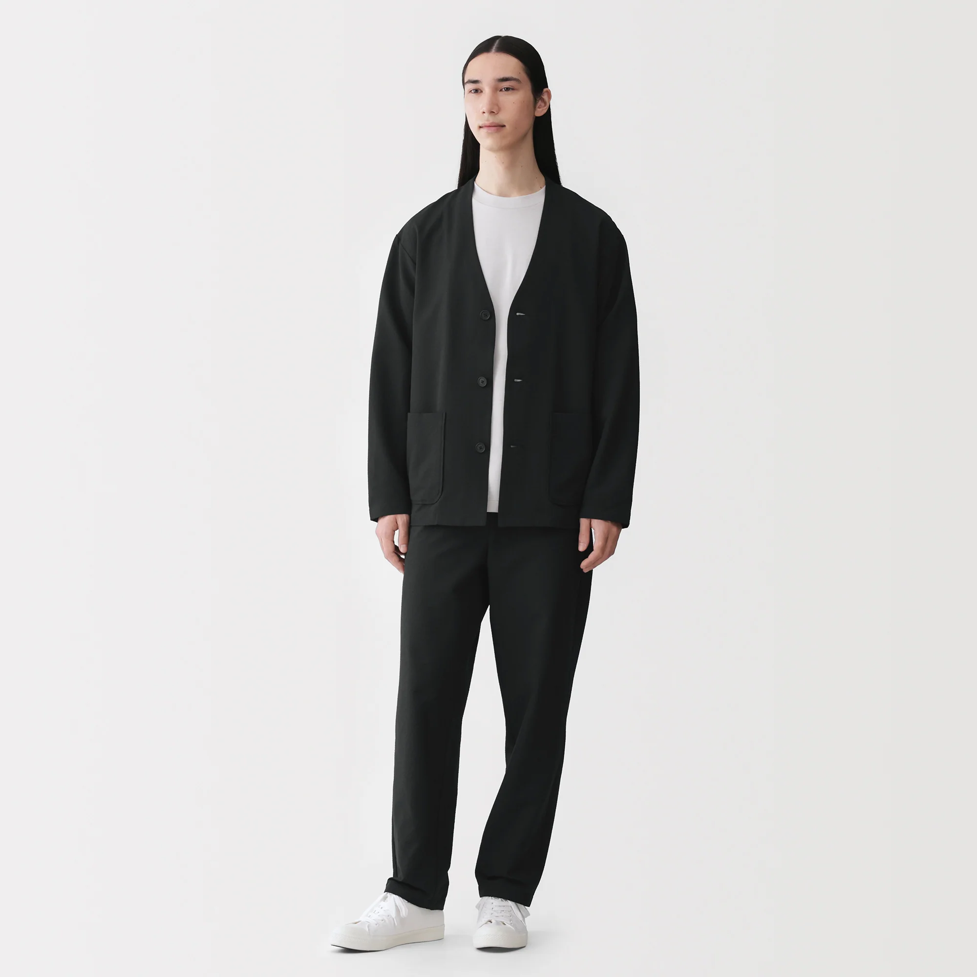 Breathable Seersucker Cardigan - Image 12