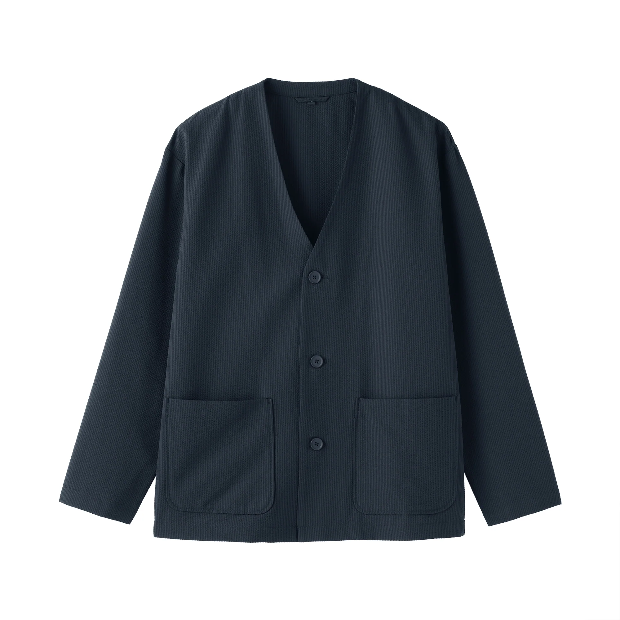 Breathable Seersucker Cardigan - Image 18
