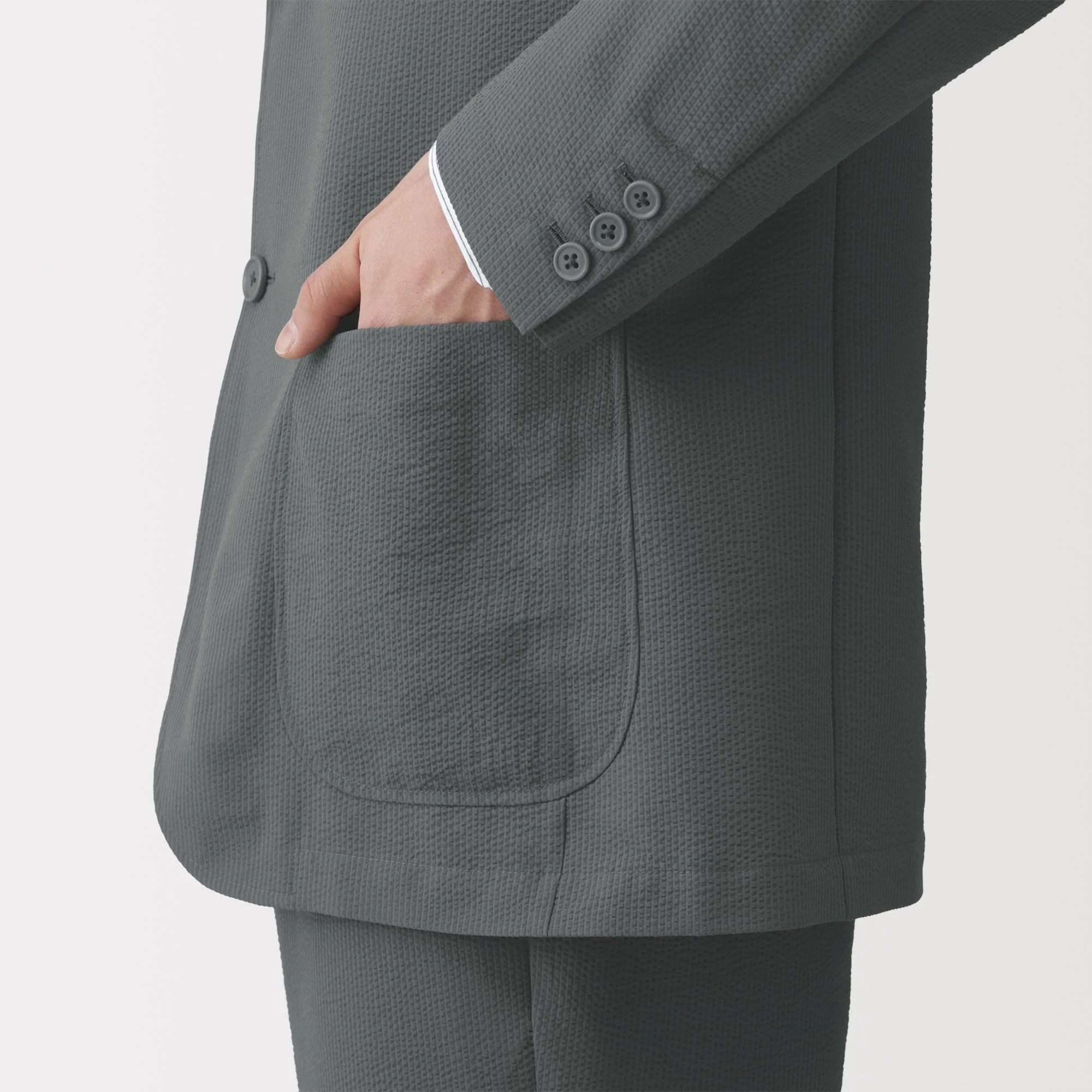 Breathable Seersucker Jacket - Image 8