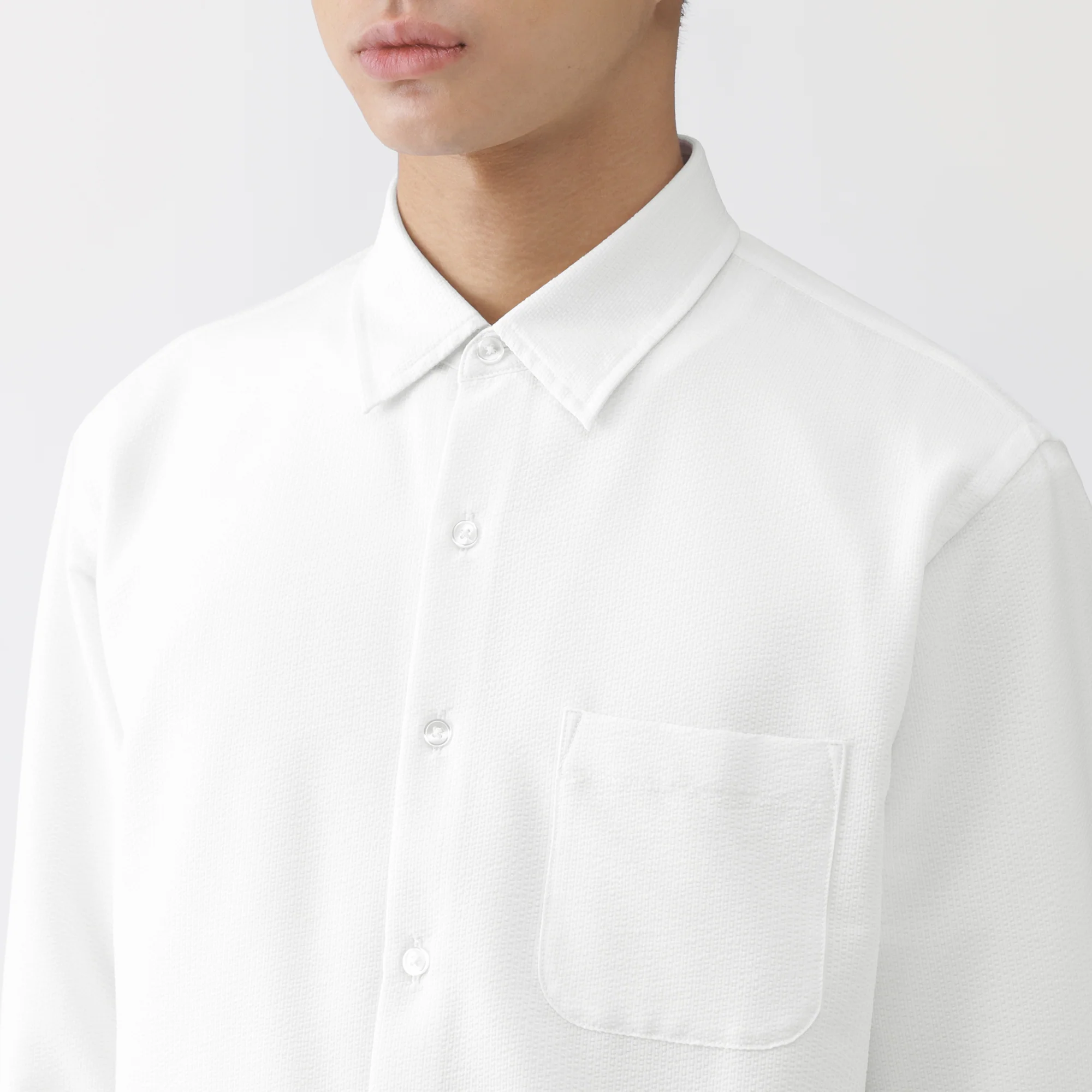 Breathable Seersucker Shirt - Image 21