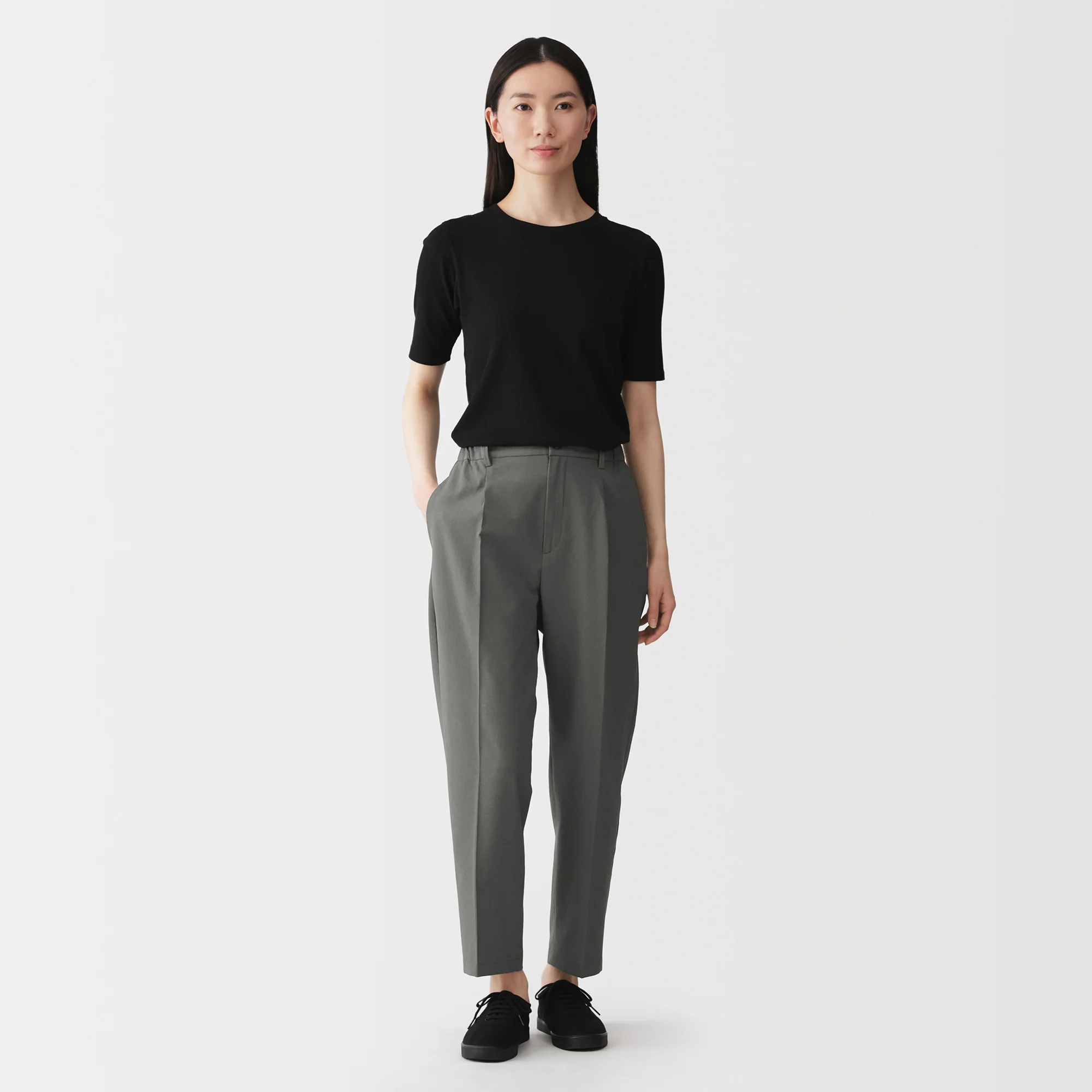 Breathable Seersucker Tapered Pants - Image 13