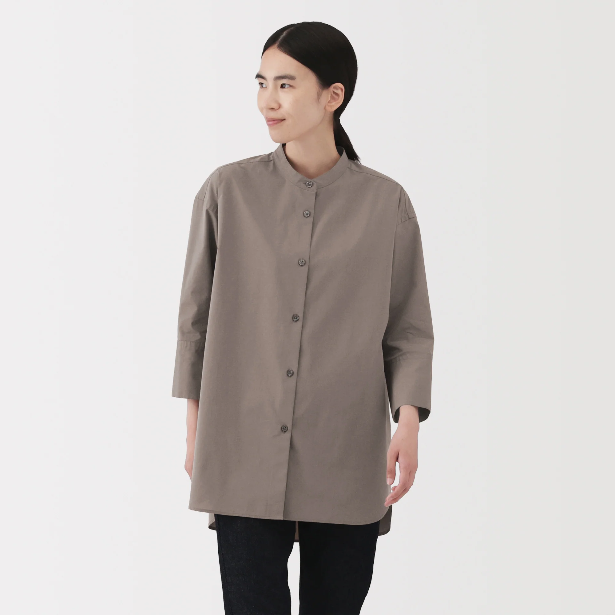 Broadcloth 3/4 Sleeve Tunic