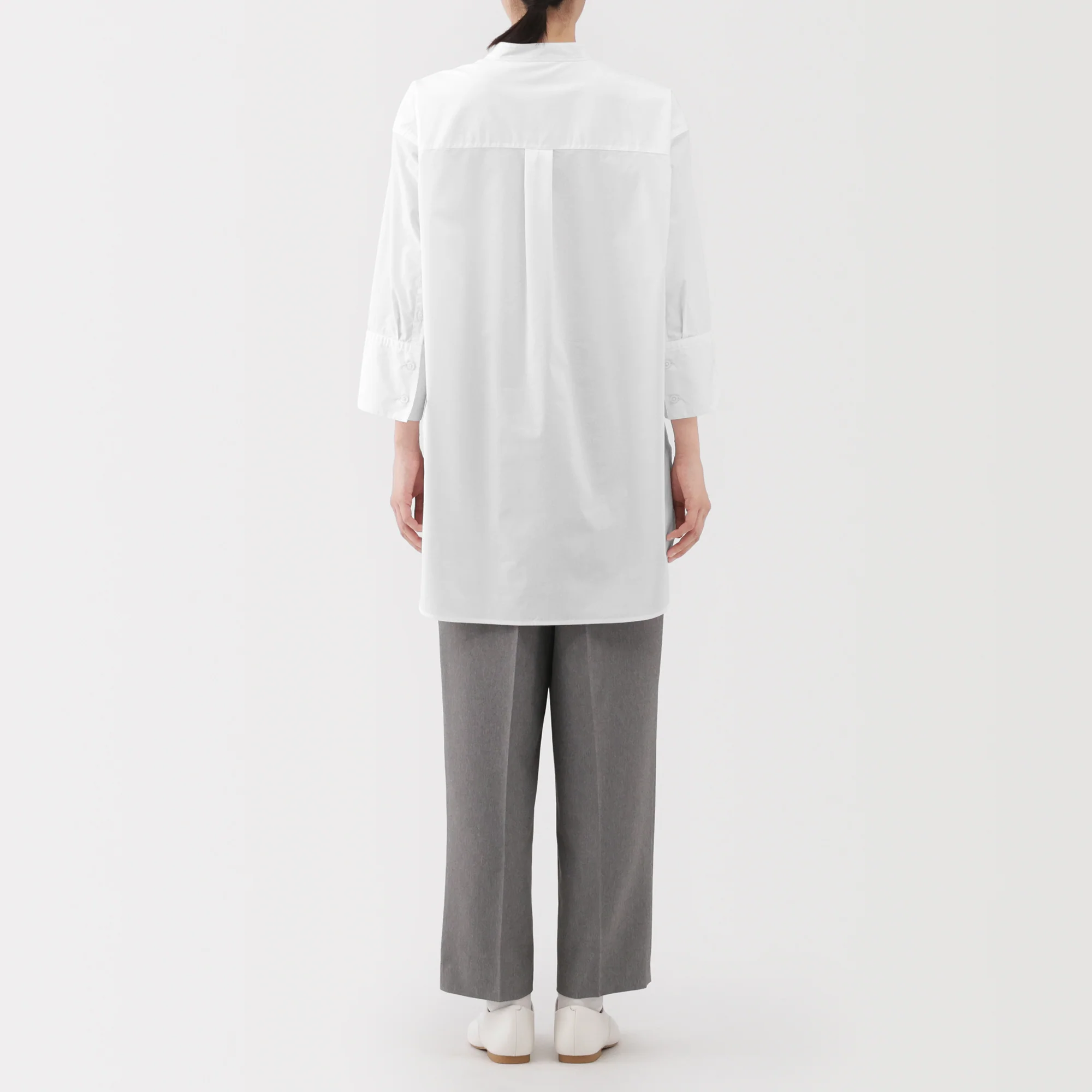 Broadcloth 3/4 Sleeve Tunic - Image 6