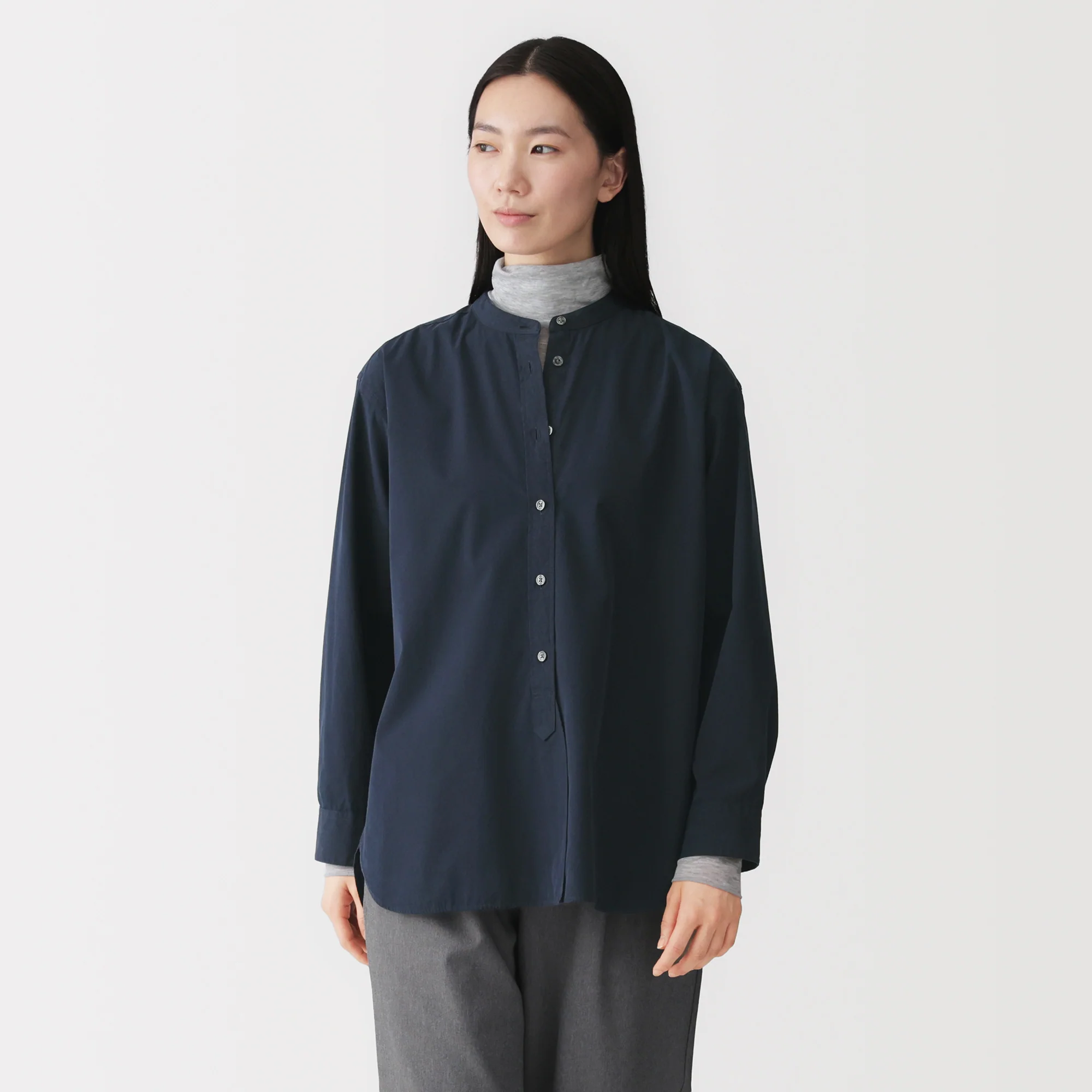 Broadcloth Long Shirt - Image 21