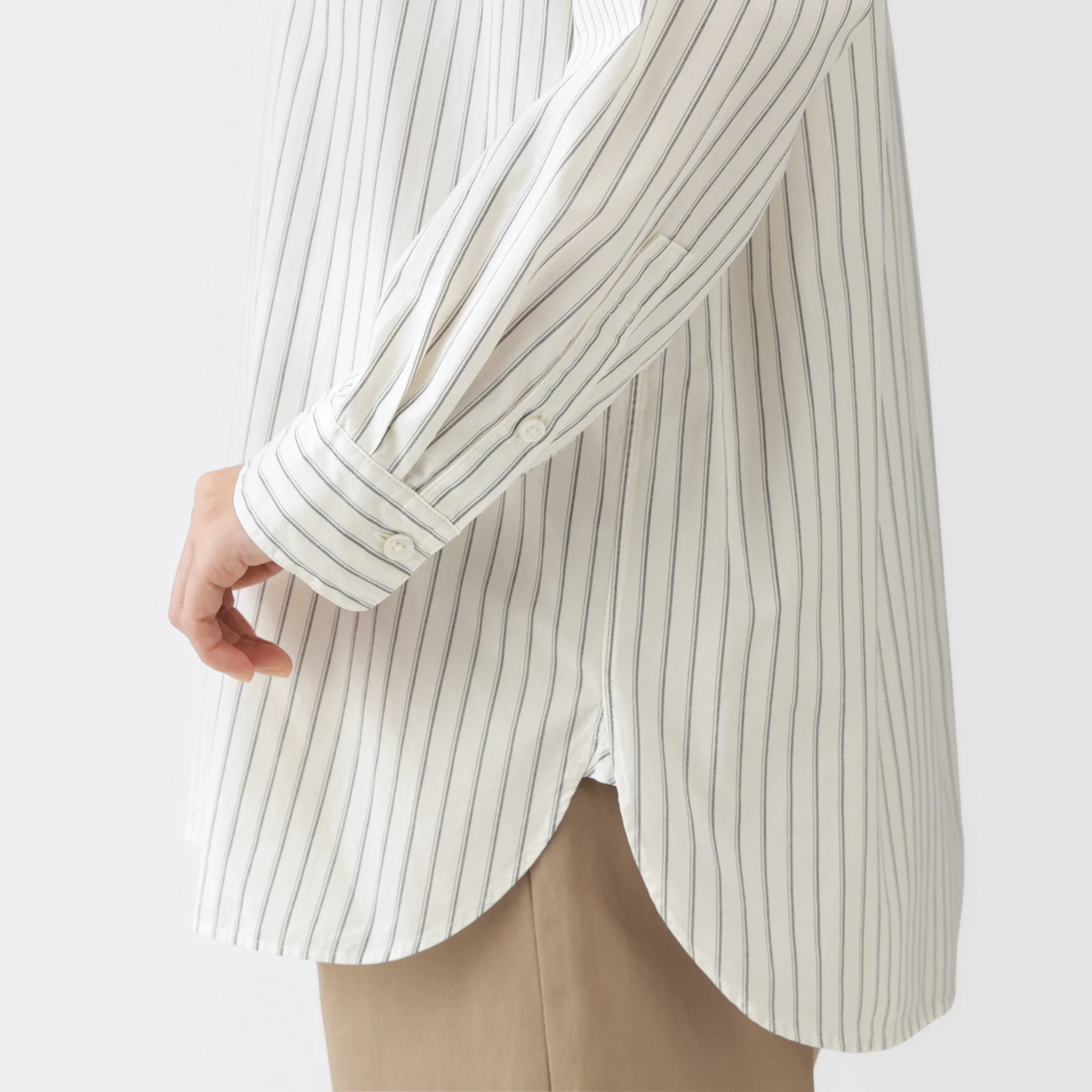 Broadcloth Long Shirt - Image 8