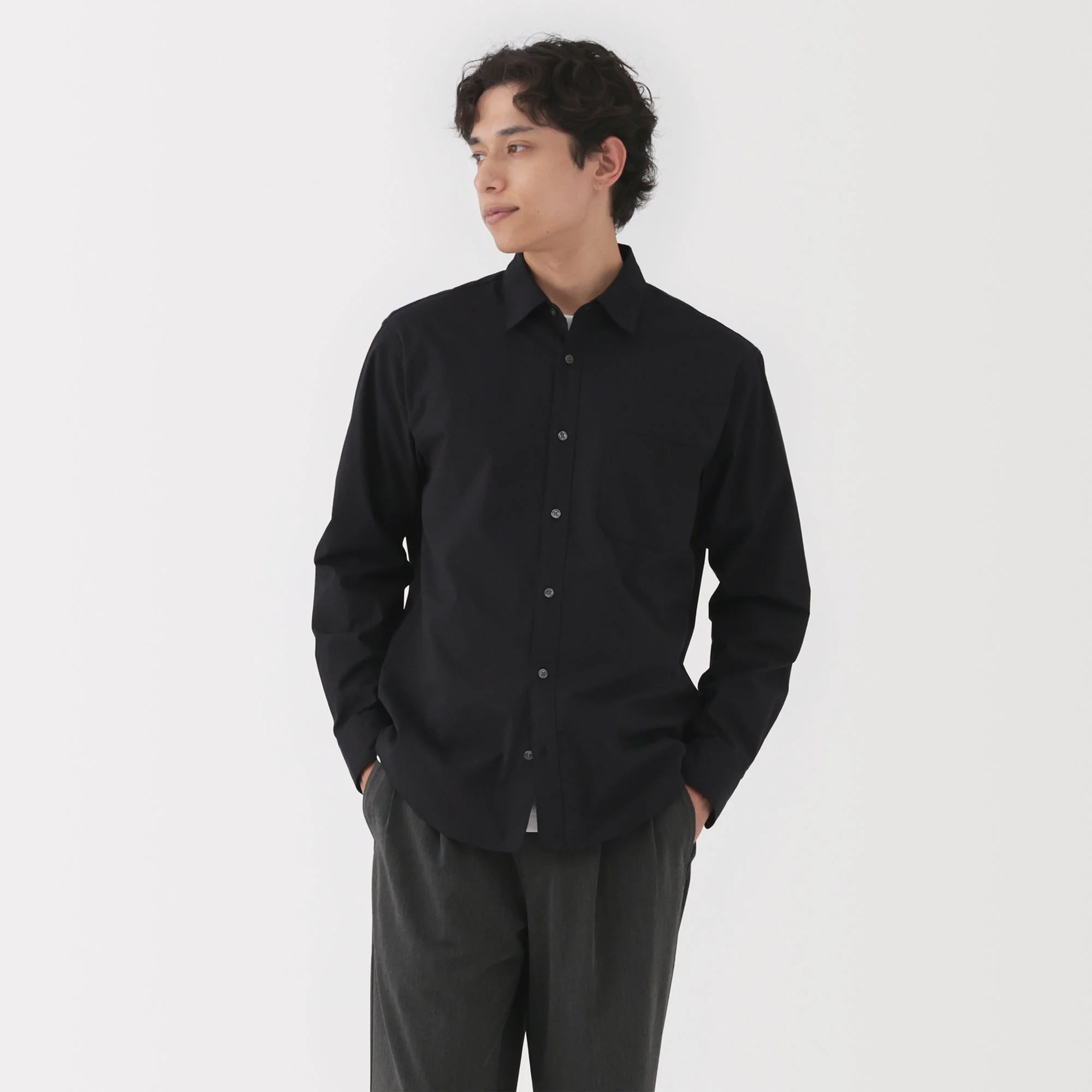 Broadcloth Long Sleeve Shirt - Image 18