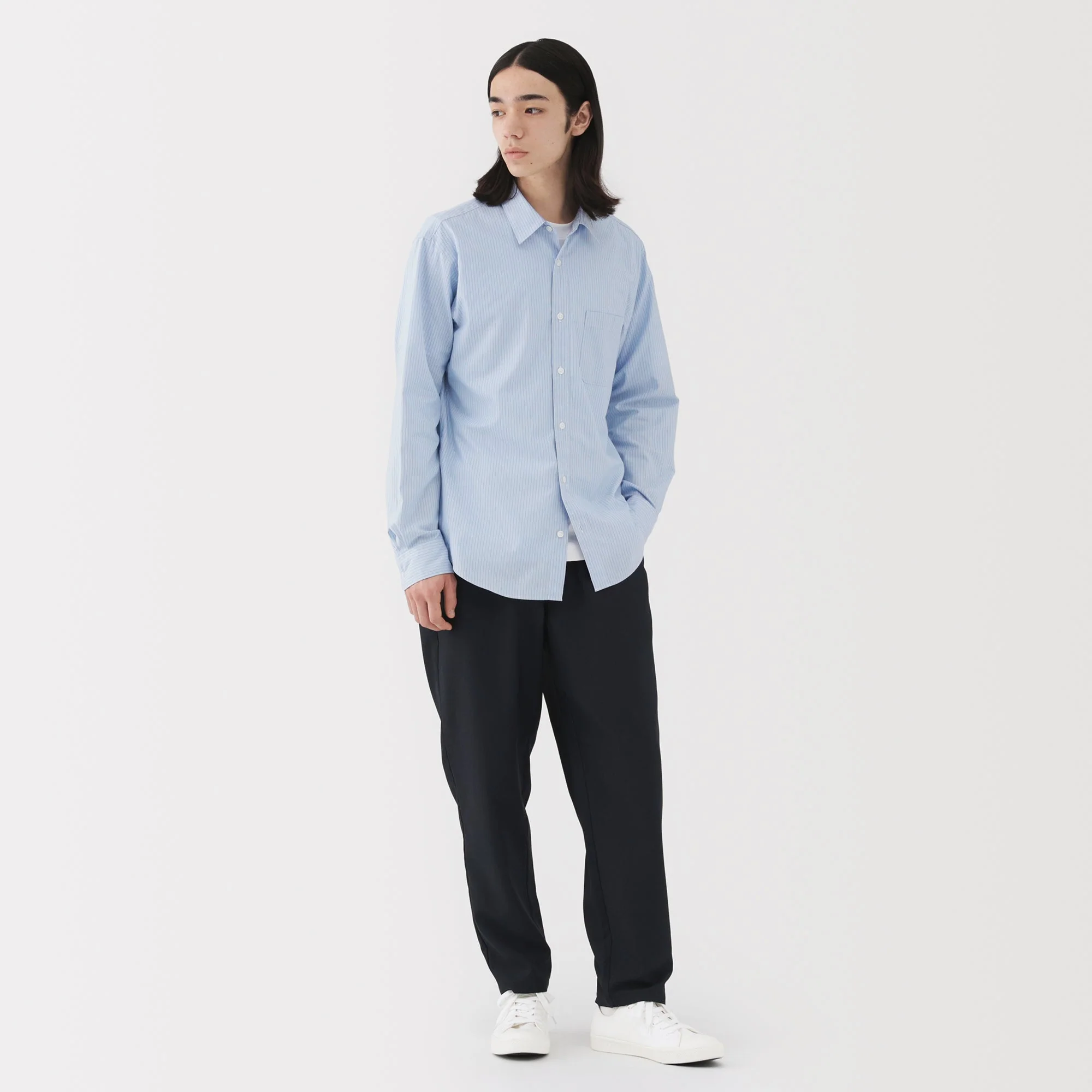 Broadcloth Long Sleeve Shirt - Image 39