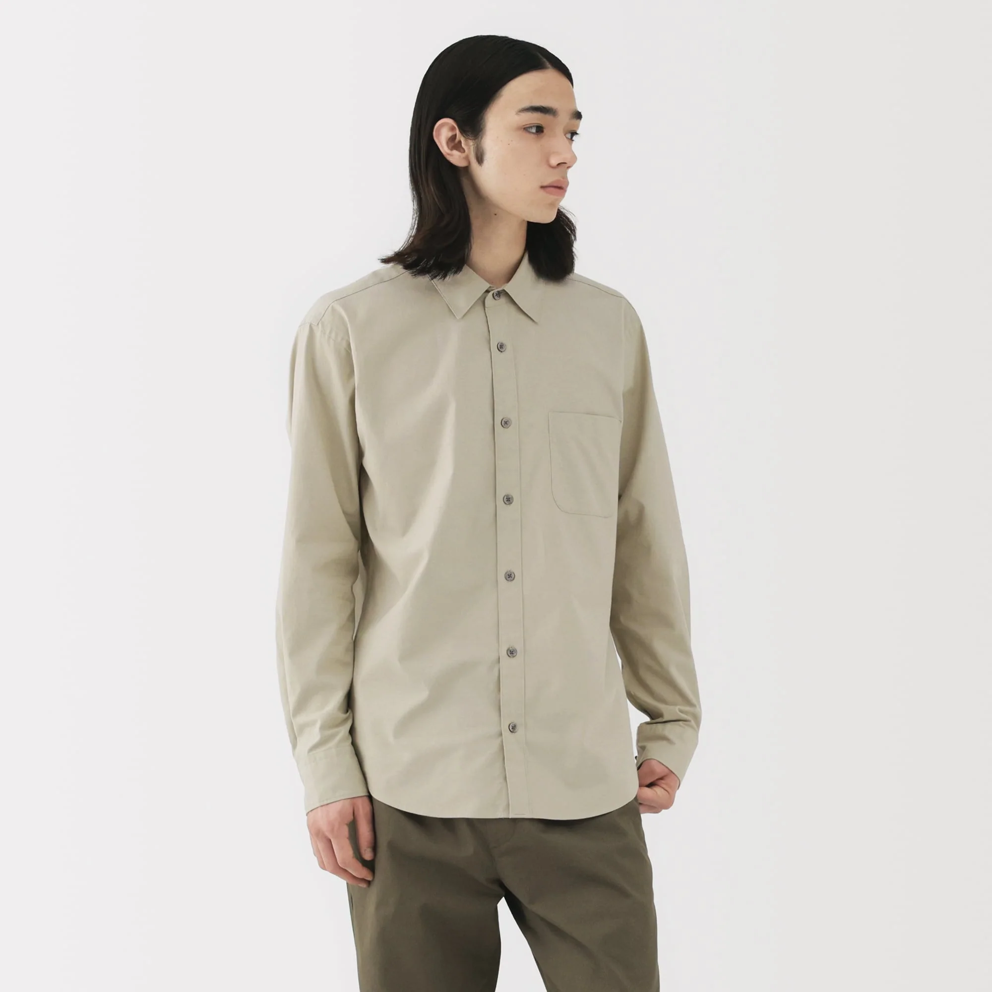 Broadcloth Long Sleeve Shirt - Image 51
