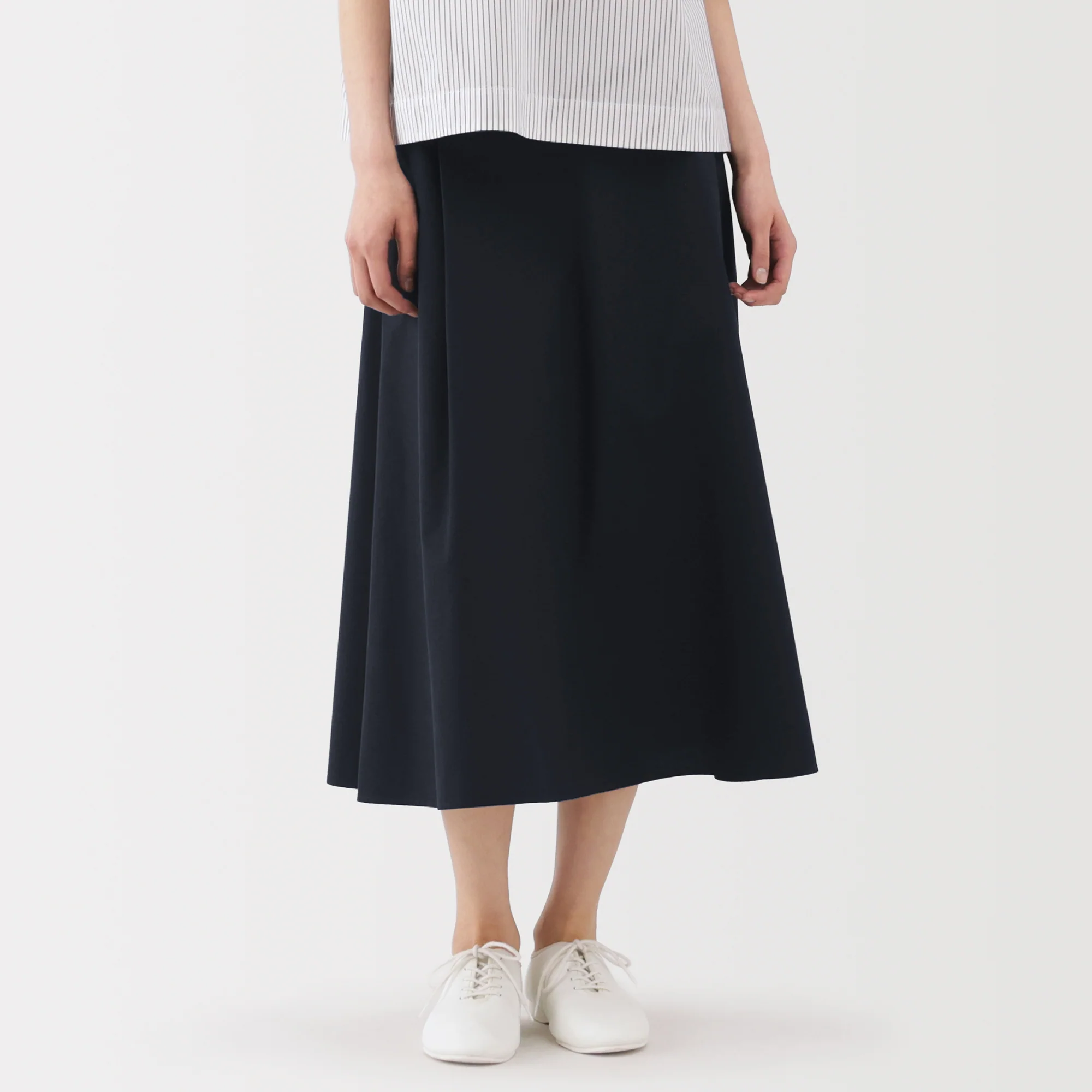 Broadcloth Flared Skirt - Image 25