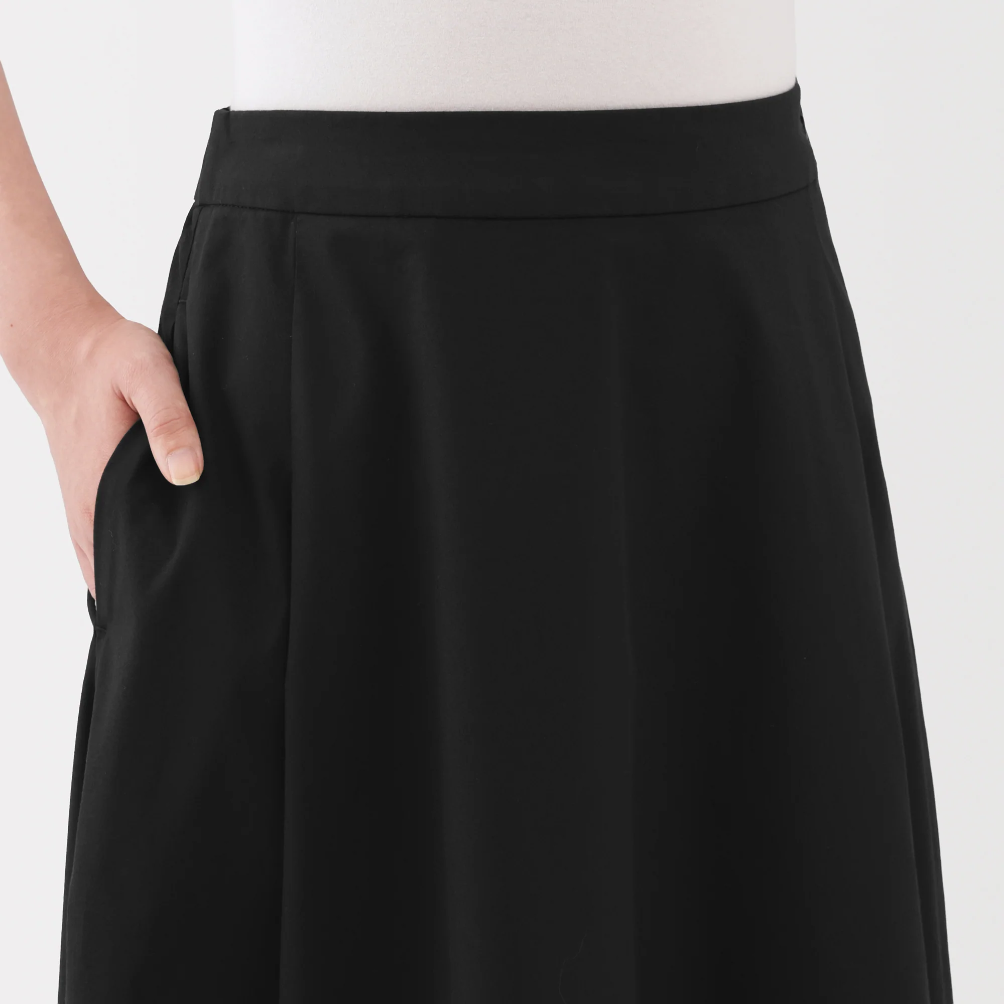 Broadcloth Flared Skirt - Image 29