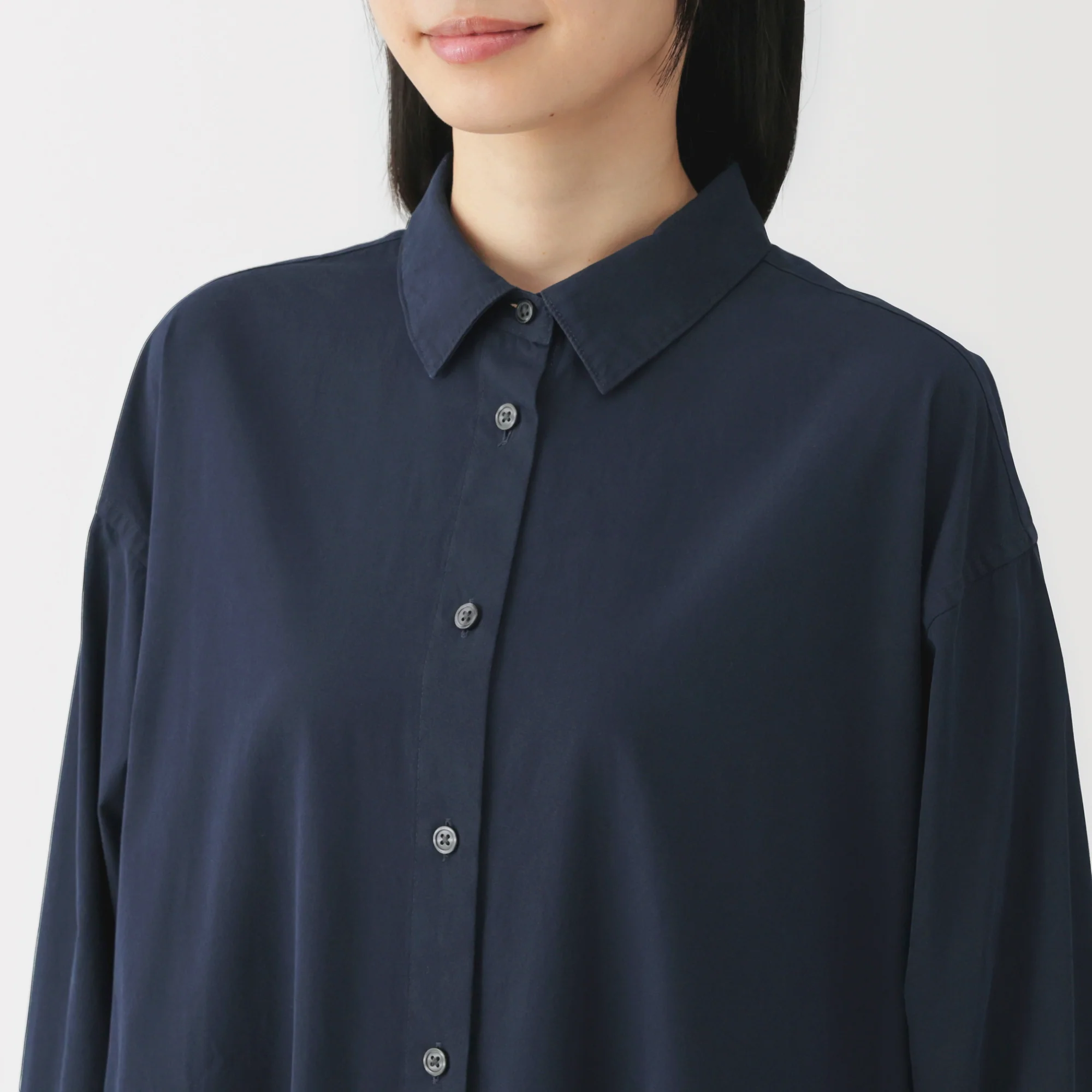 Broadcloth Shirt Dress - Image 15