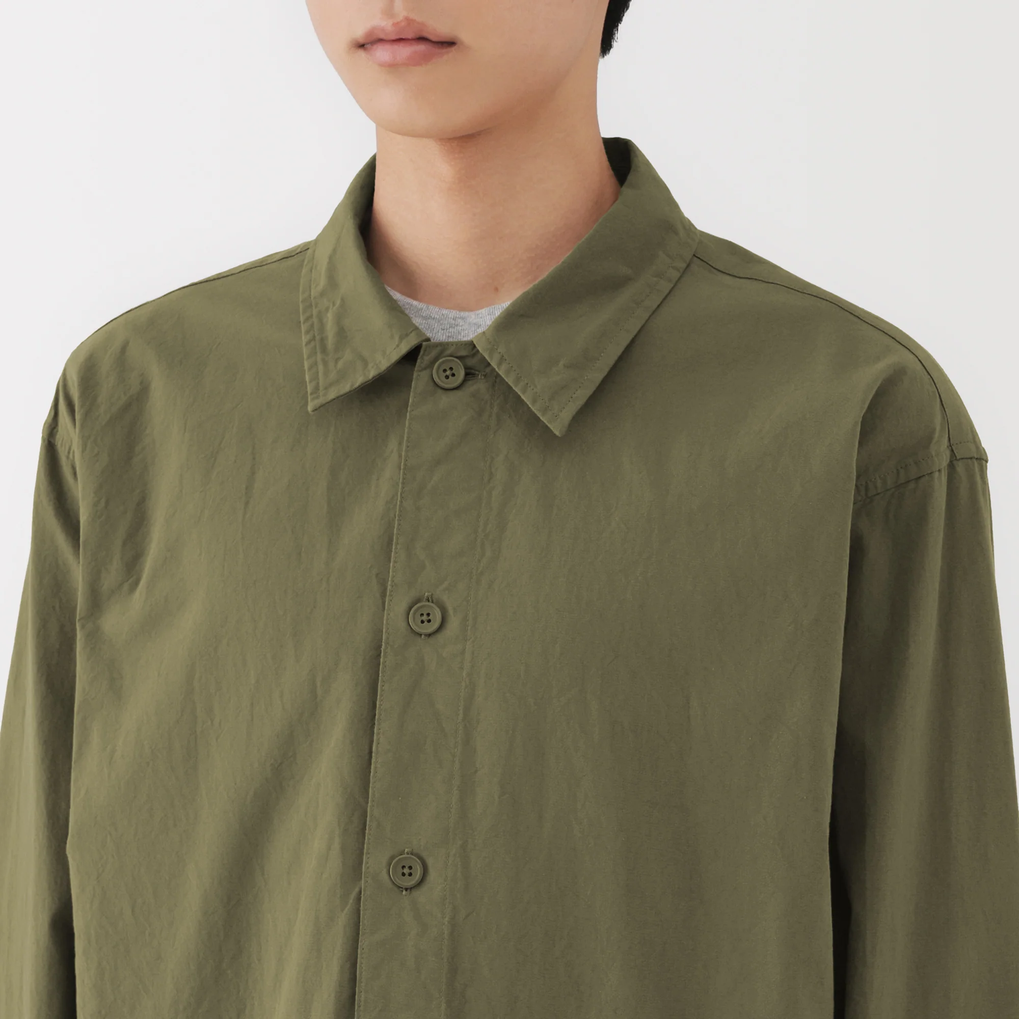 Broadcloth Shirt Jacket - Image 7