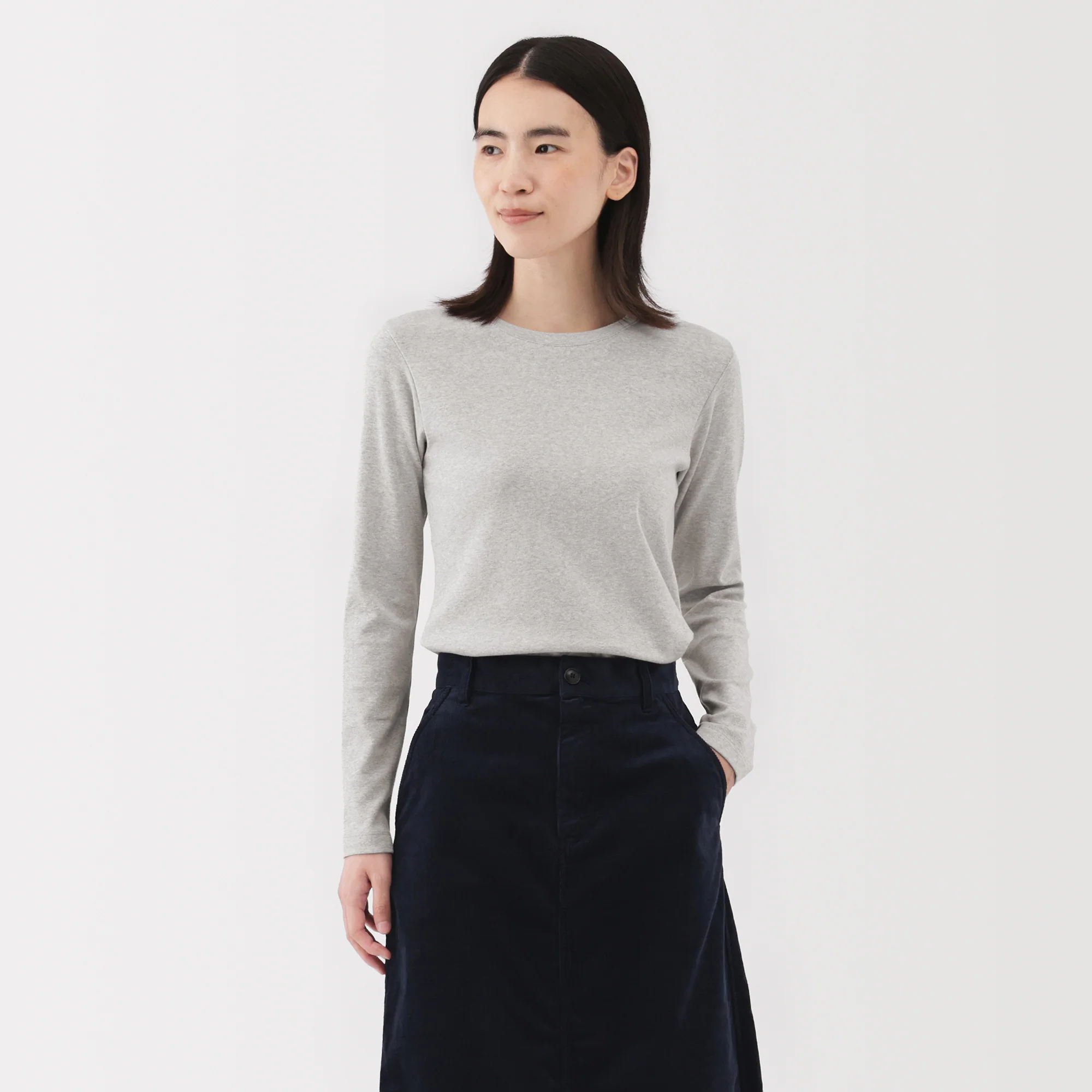 Brushed Crewneck T-Shirt - Image 3