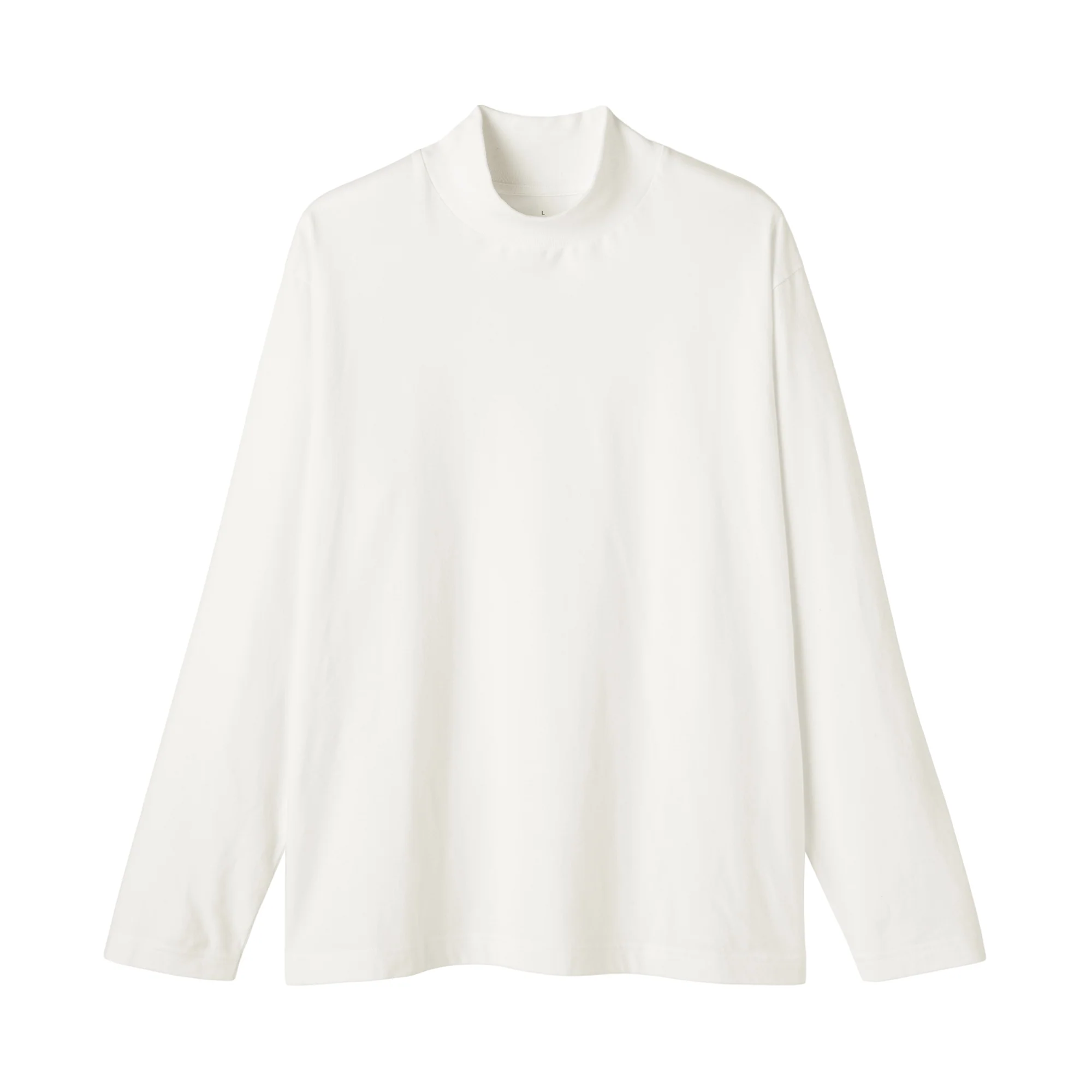 Brushed High Neck T-Shirt - Image 10