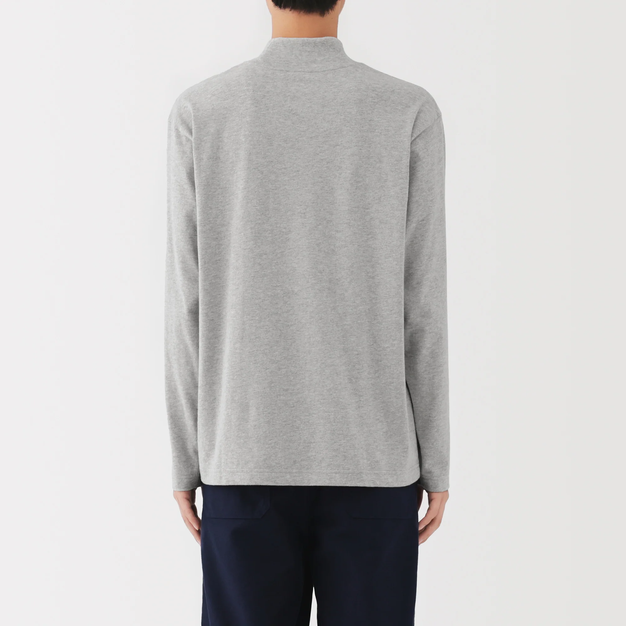 Brushed High Neck T-Shirt - Image 38